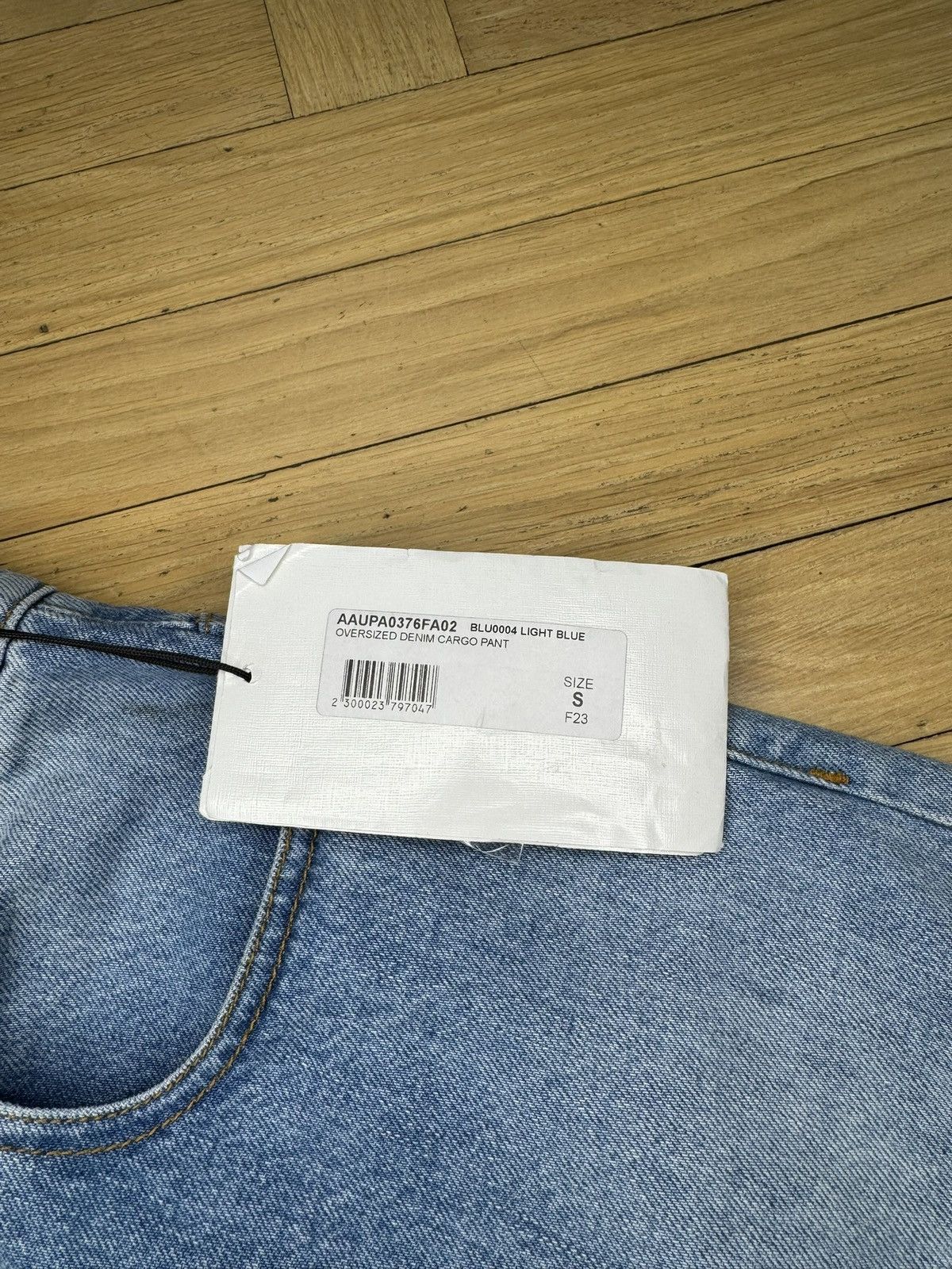 1017 ALYX 9SM 1017 ALYX 9SM FW23 OVERSIZED DENIM CARGO PANTS Size US 30 / EU 46 - 6 Thumbnail