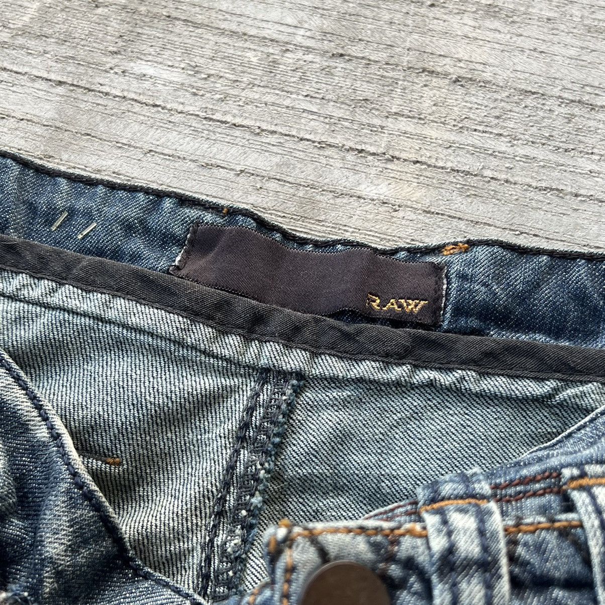 Raw State Raw Life Style vintage rare Jeans Denim Pants Trousers Size 27" / US 4 / IT 40 - 4 Thumbnail
