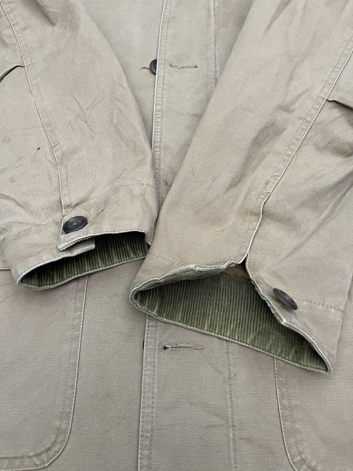 Gap Vintage GAP Canvas Barn Jacket - Corduroy Collar (90s/Y2K) Size US L / EU 52-54 / 3 - 10 Thumbnail