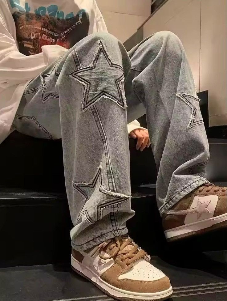Japanese Brand Star Denim Pant Size US 35 - 1 Thumbnail