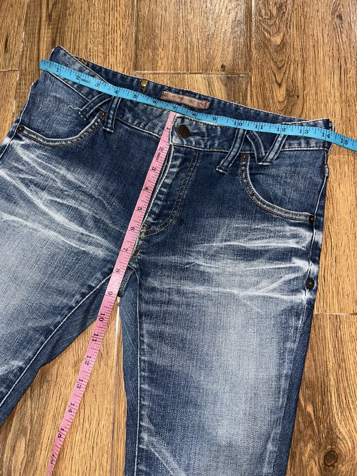 Tornado Mart Tornado Mart Vanquish Power Stretch Skinny Denim Pants Size 28" / US 6 / IT 42 - 18 Thumbnail