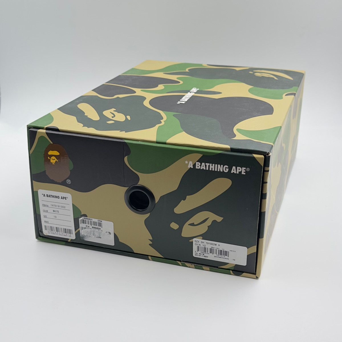 Bape A Bathing Ape Bapesta Grey/Black 2021 Size US 10 / EU 43 - 3 Thumbnail