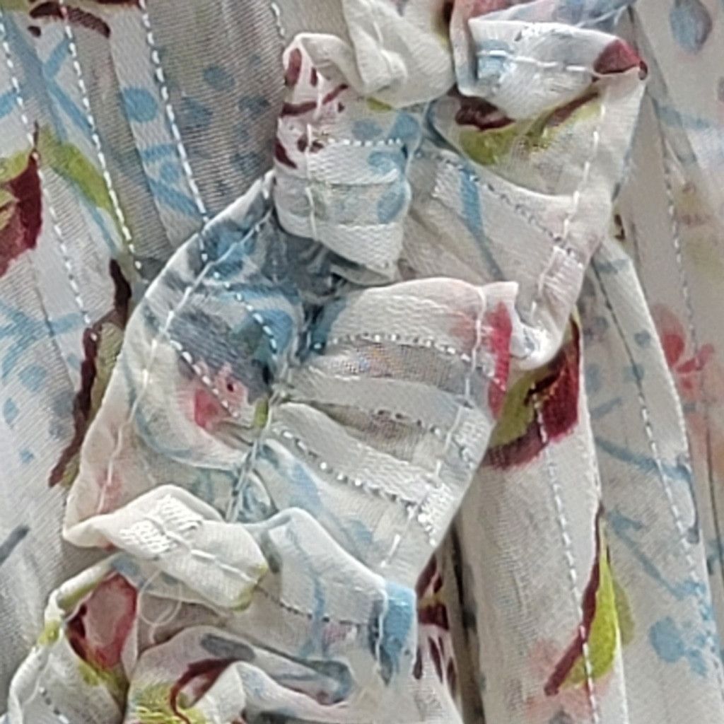 Other NWT WALTER BAKER Betsy Floral-Print Metallic Mini Dress Size S / US 4 / IT 40 - 6 Thumbnail