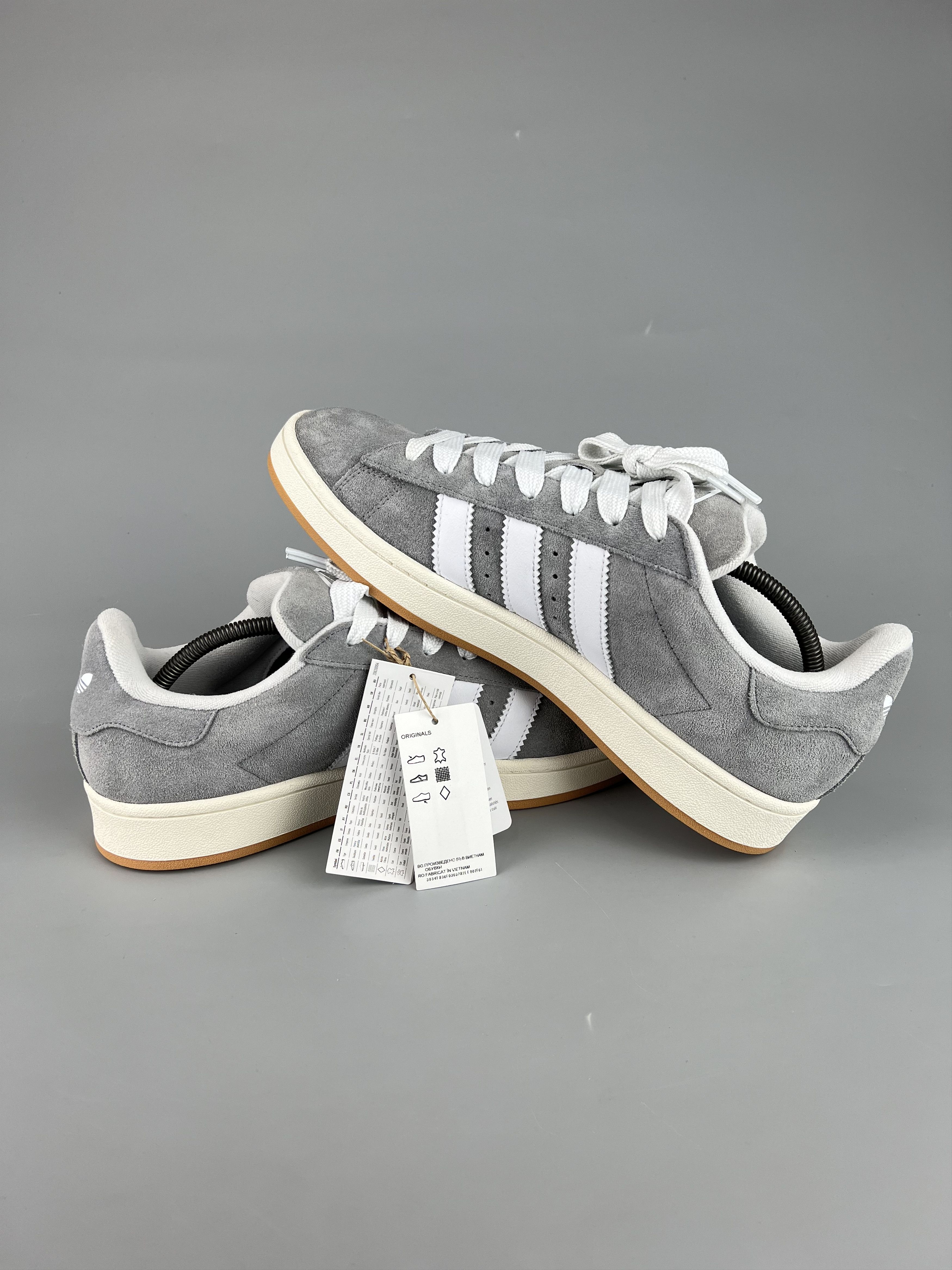 Adidas Adidas Campus 00s Men's Gray White Gum Size US 12 / EU 45 - 5 Thumbnail