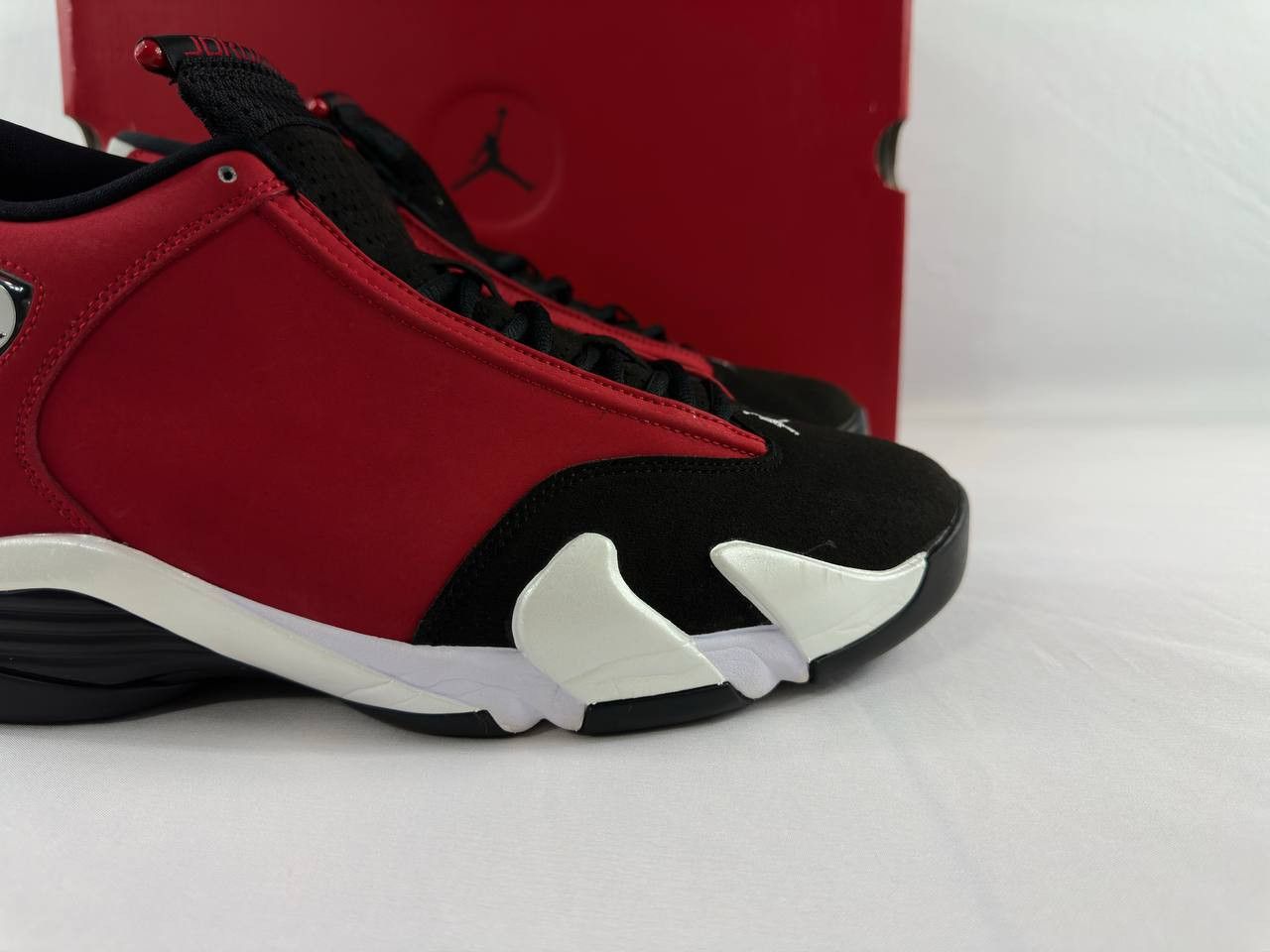 Nike Nike Air Jordan 14 Retro 'Gym Red' 487471-006 Size US 12 / EU 45 - 3 Thumbnail