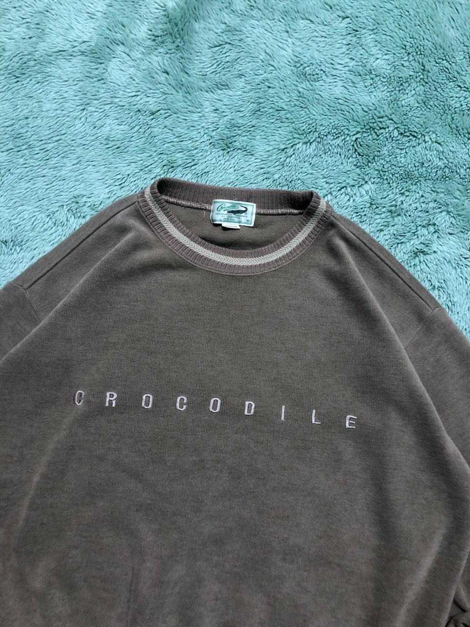 Japanese Brand × Vintage VINTAGE CROCODILE CREWNECK SWEATSHIRT Size US M / EU 48-50 / 2 - 3 Thumbnail