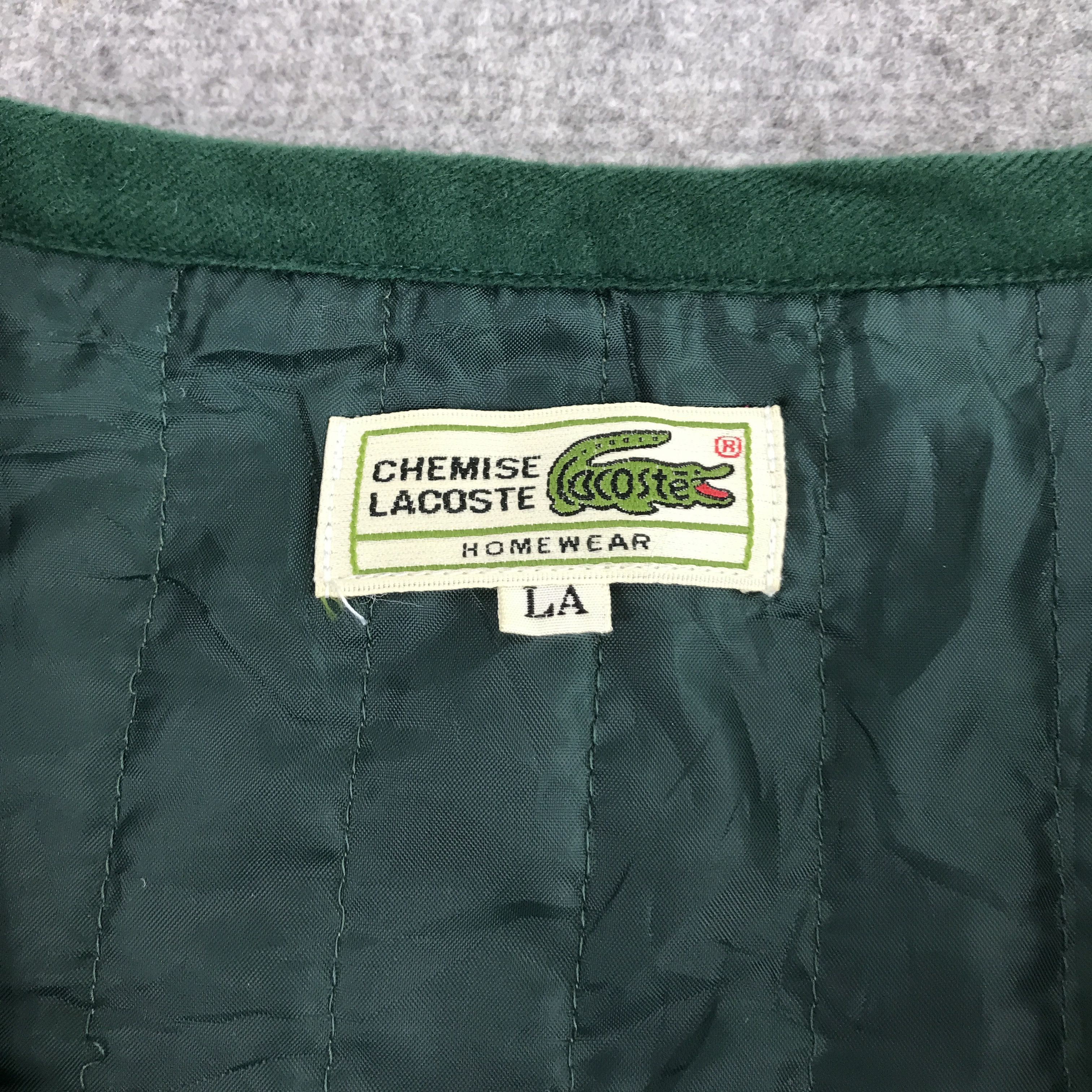 Lacoste × Vintage Vtg Lacoste button wool vests Size US L / EU 52-54 / 3 - 6 Thumbnail