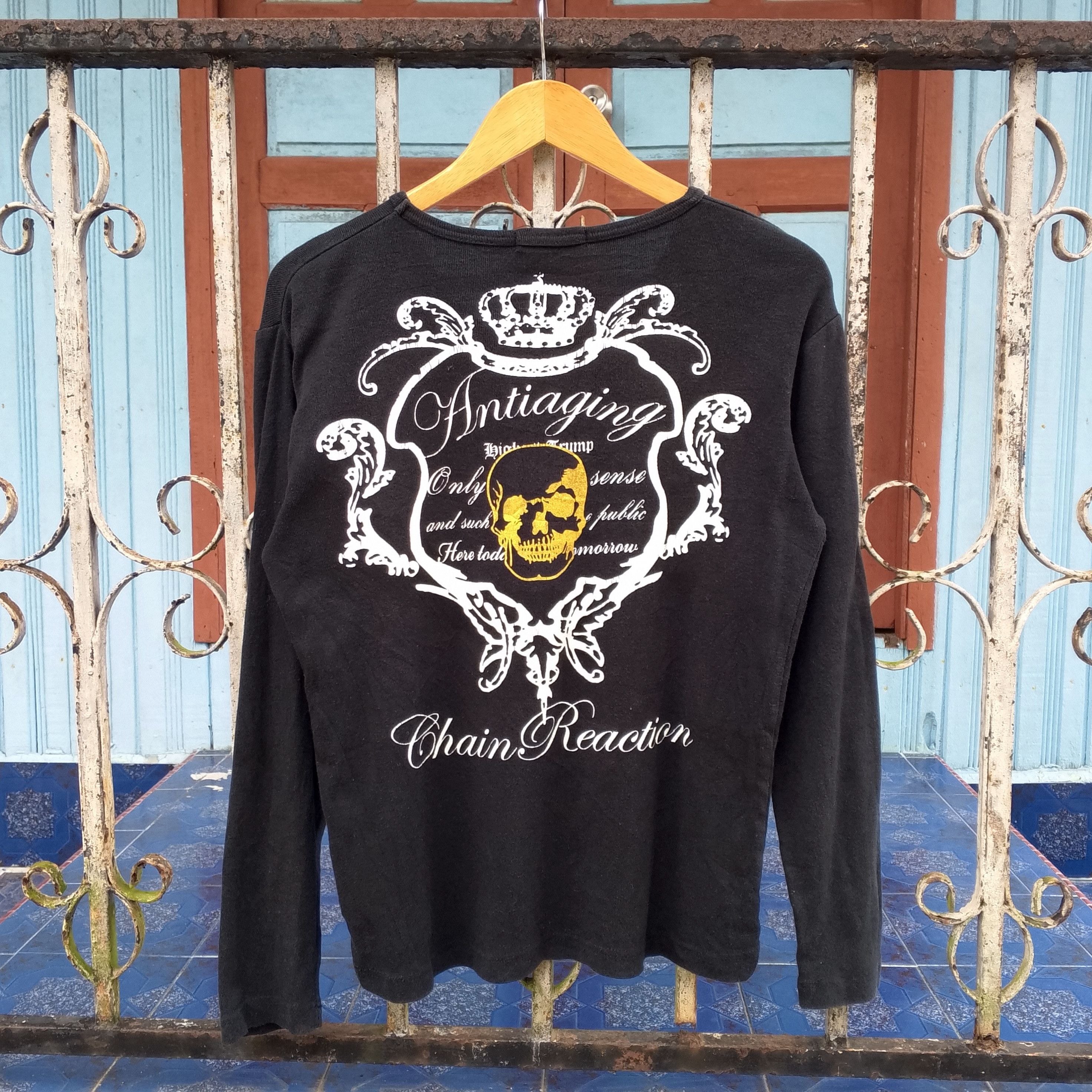 Beauty Beast × Hysteric Glamour × If Six Was Nine Primal Point Glam Skull Truth Mighty Reaction Size US M / EU 48-50 / 2 - 3 Thumbnail