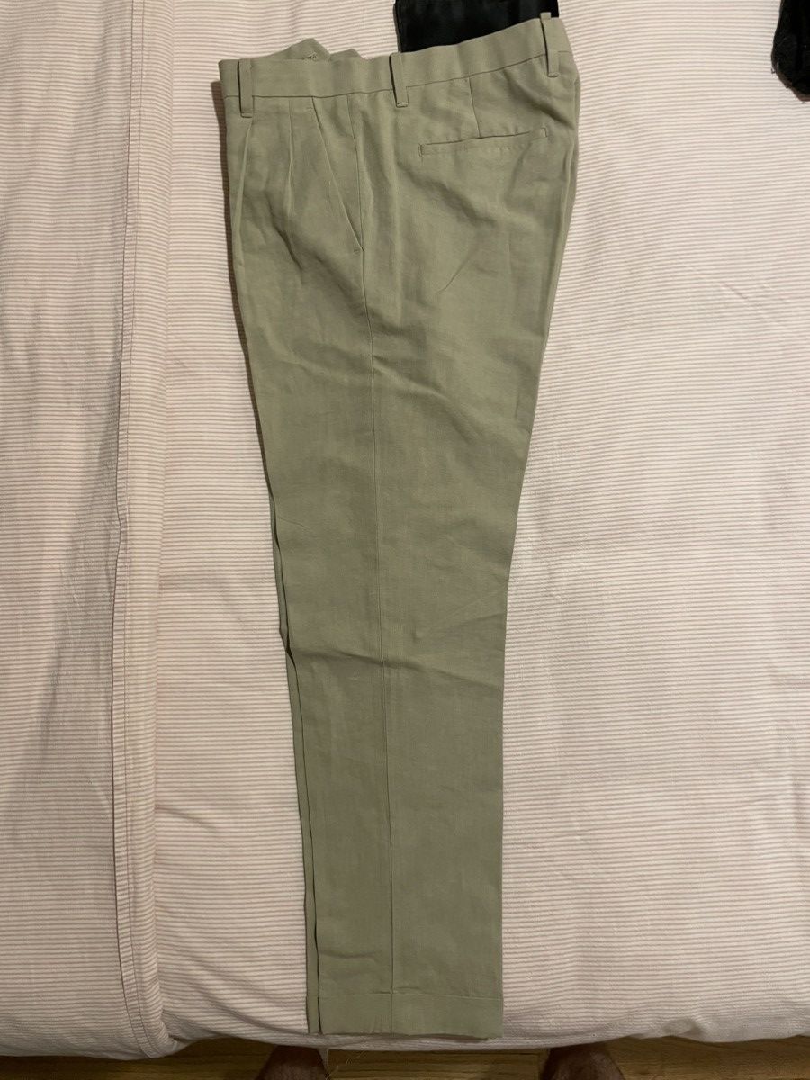 Allsaints AllSaints Tapered Linen Slacks Size US 28 / EU 44 - 3 Thumbnail