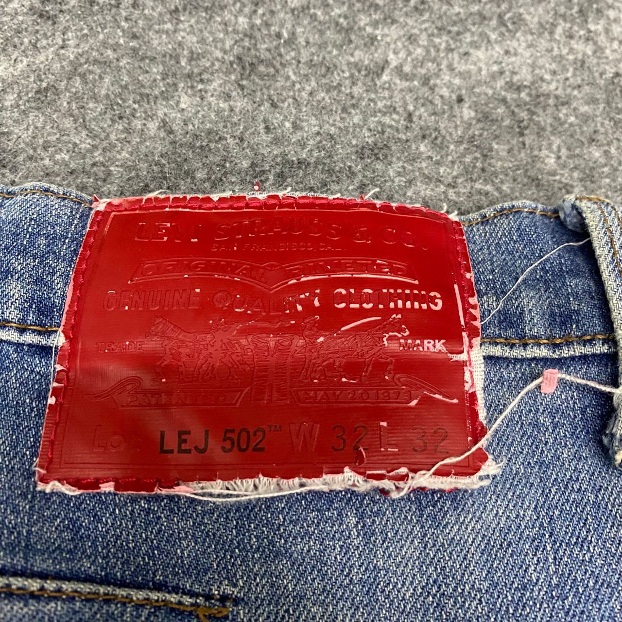 Levi's 💥Best Offer💥Vintage Levis Engineering Distressed Denim Size US 33 - 16 Thumbnail