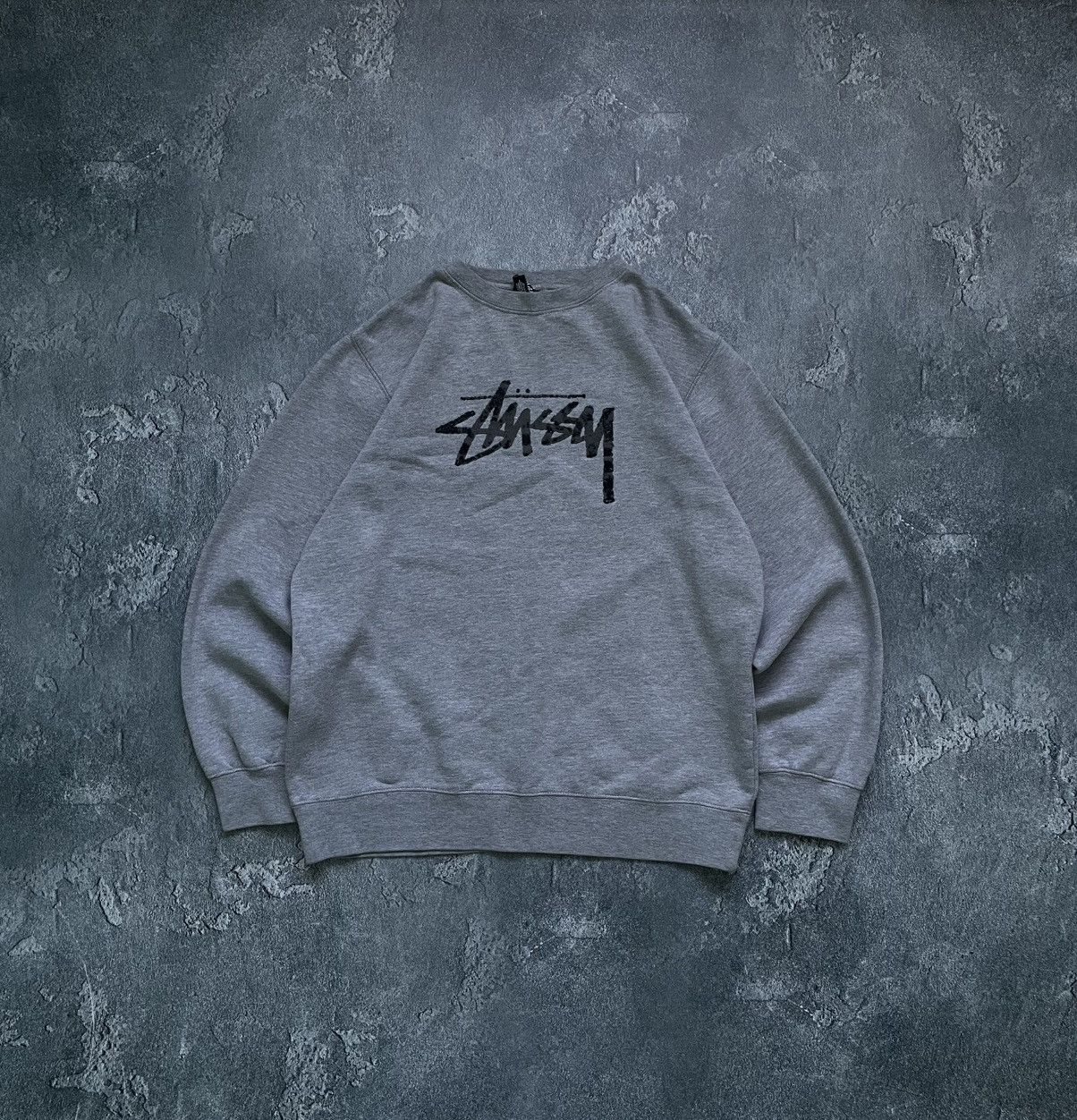 Stussy Grey Stussy Crewneck Sweatshirt Size US S / EU 44-46 / 1 - 1 Thumbnail
