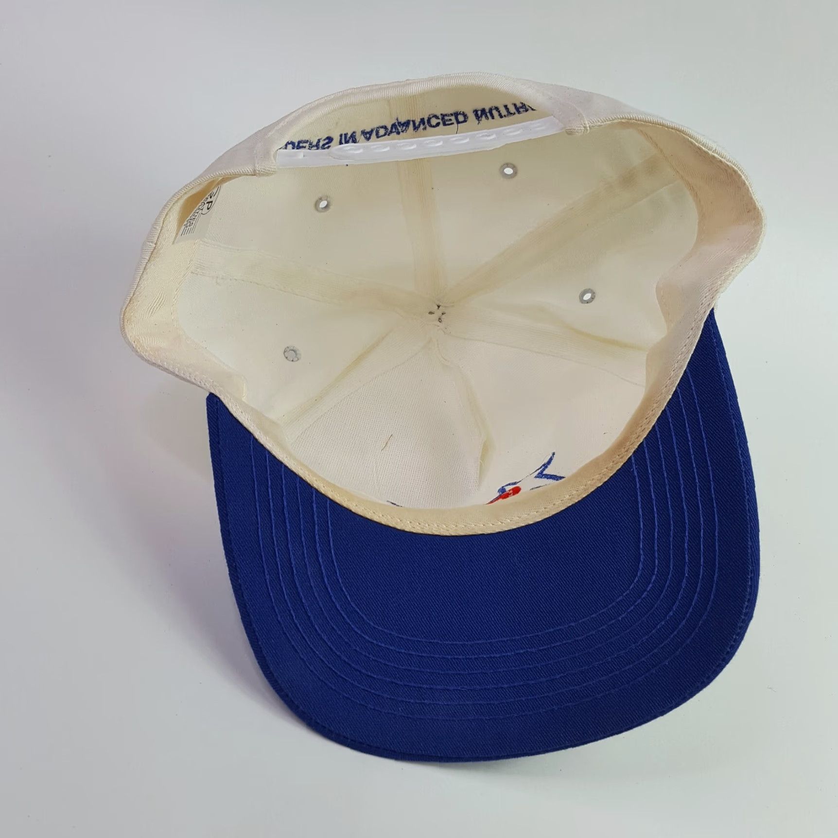 Vintage Legend Trucker Hat Adult Adjustable Logo Retro Blue Canvas Cotton VTG 80s 90s USA Made Cap Size ONE SIZE - 6 Thumbnail