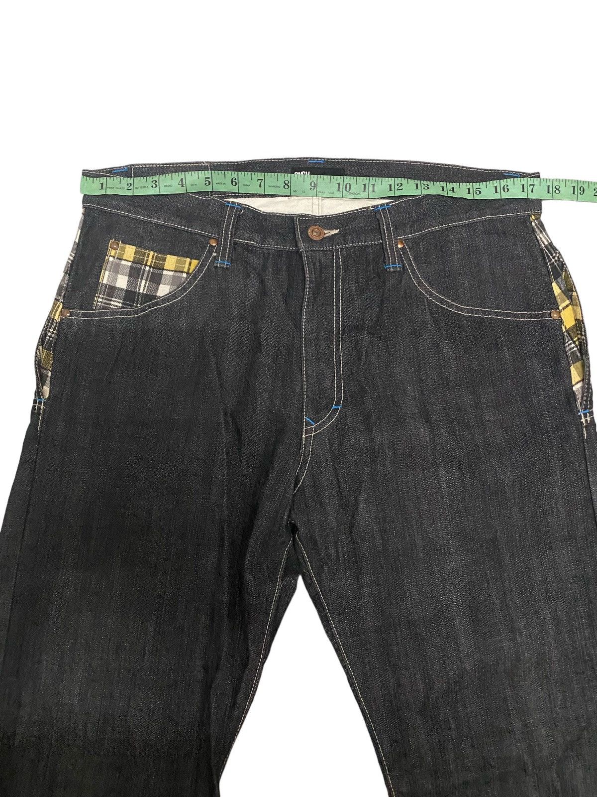 Japanese Brand Vintage CNCV Concave Attempt Japanese Denim Jeans Size US 35 - 14 Thumbnail