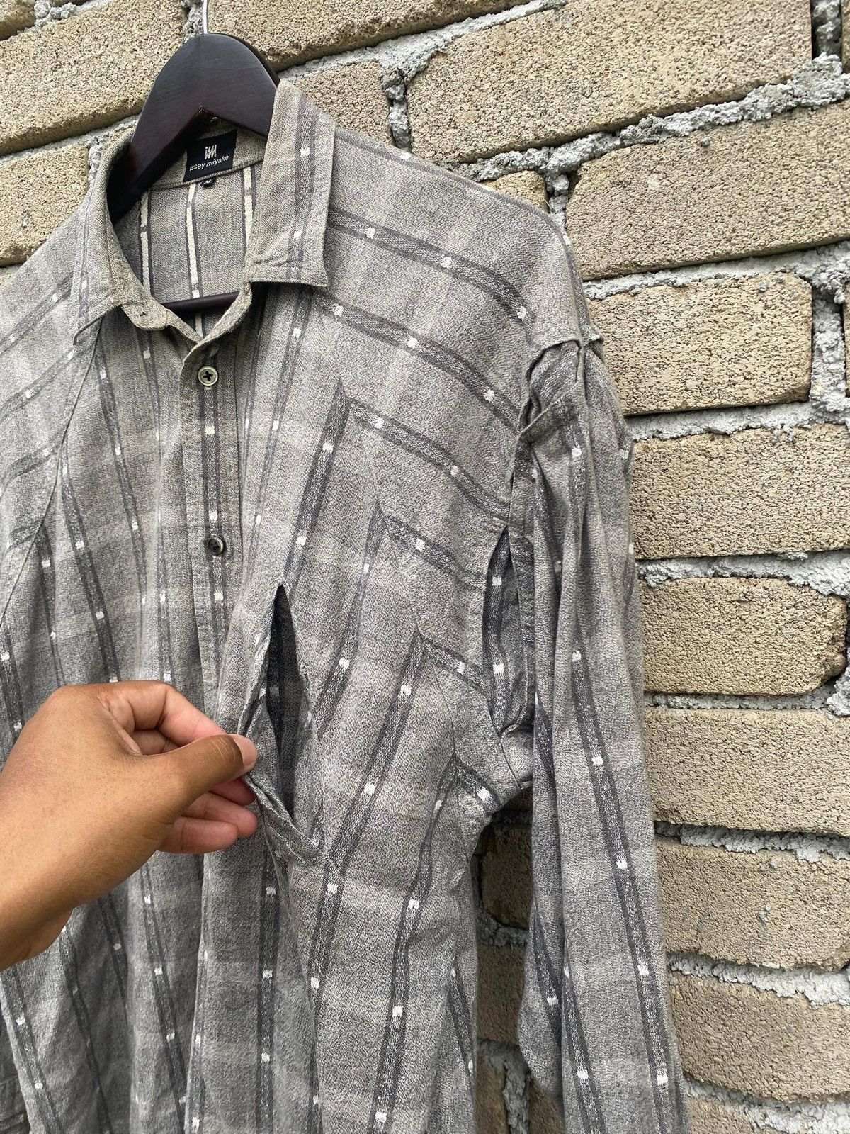 Issey Miyake Issey Miyake Shirt Button Up Size US M / EU 48-50 / 2 - 3 Thumbnail