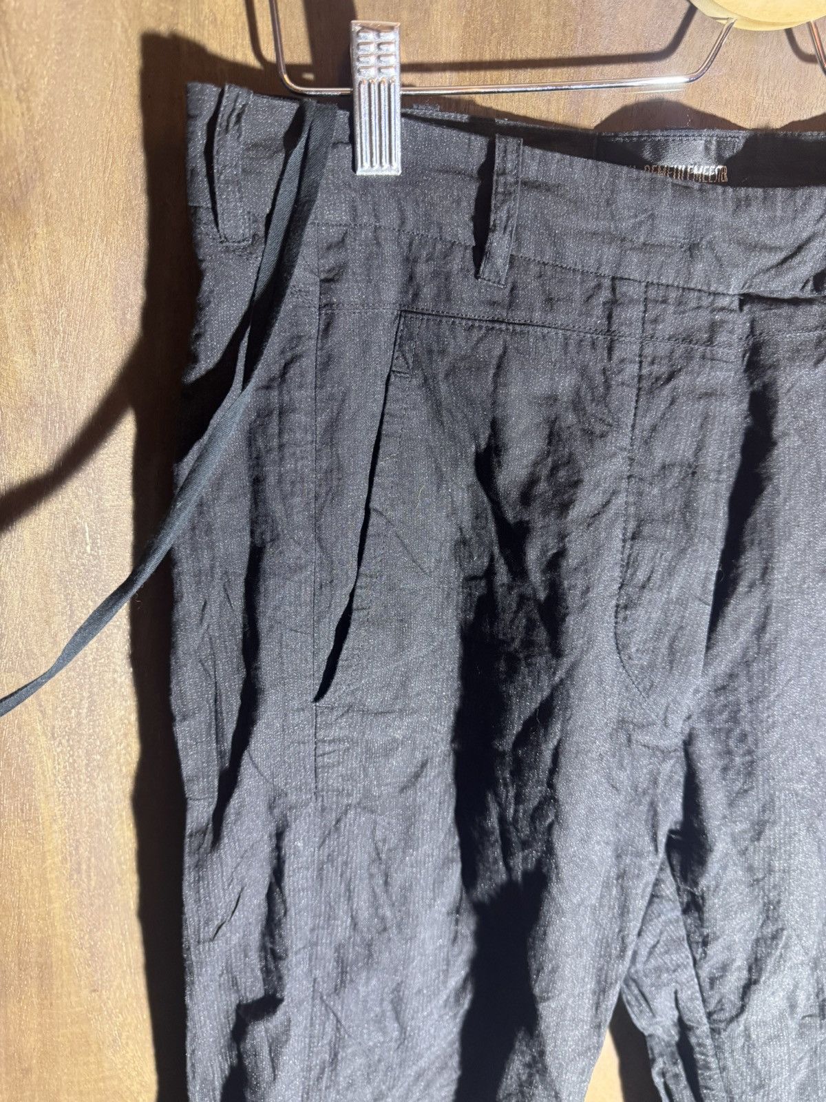 Ann Demeulemeester ann demeulemeester vintage cotton metal pants 38 Size 27" / US 4 / IT 40 - 6 Thumbnail