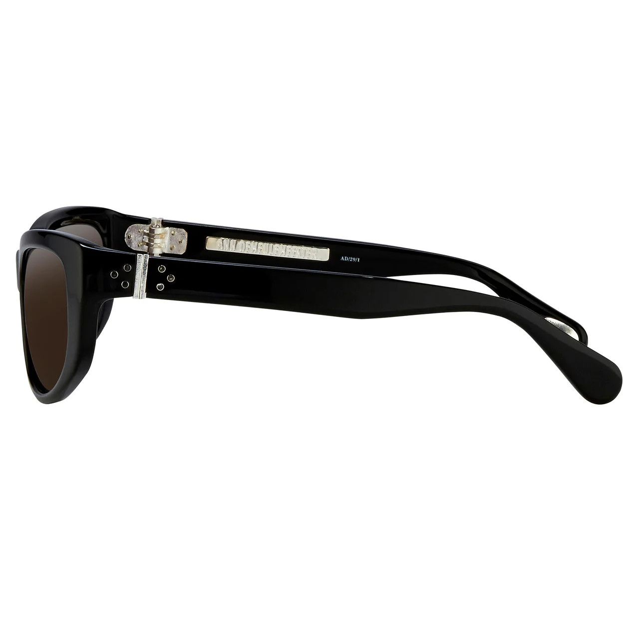 Ann Demeulemeester Ann Demeulemeester Sunglasses Cat Eye Black and Grey Size ONE SIZE - 12 Thumbnail