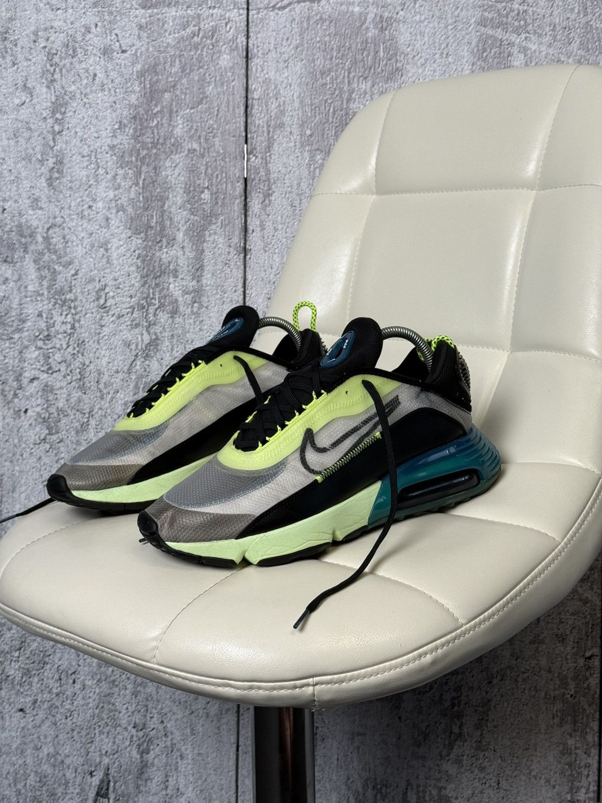 Nike Air Max 2090 Volt Valerian Blue Bv9977-101 Mens Size 10, Men's
