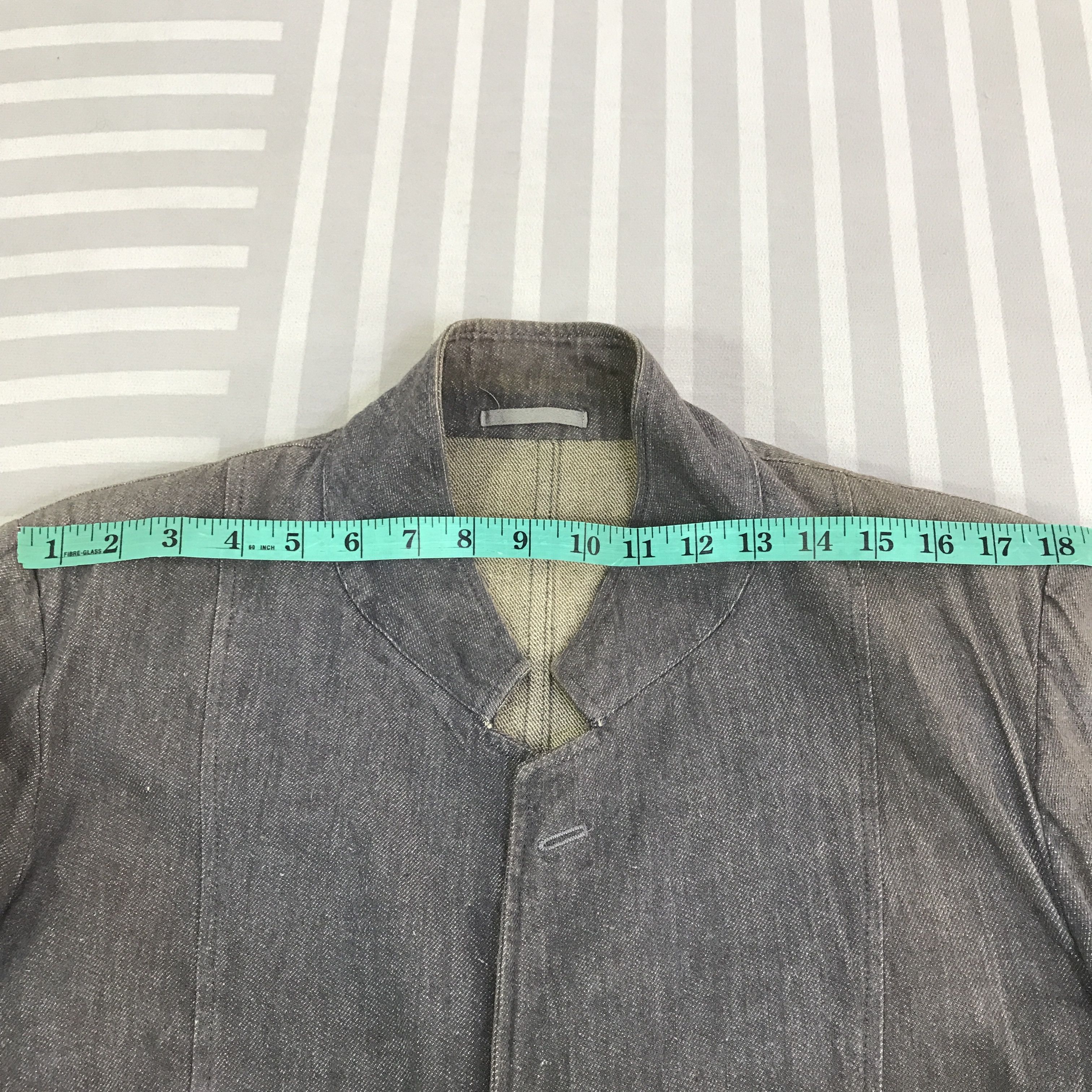 Comme des Garcons Homme Vintage Comme Des Garcons Homme Faded Jacket K115B1 Size US S / EU 44-46 / 1 - 6 Thumbnail