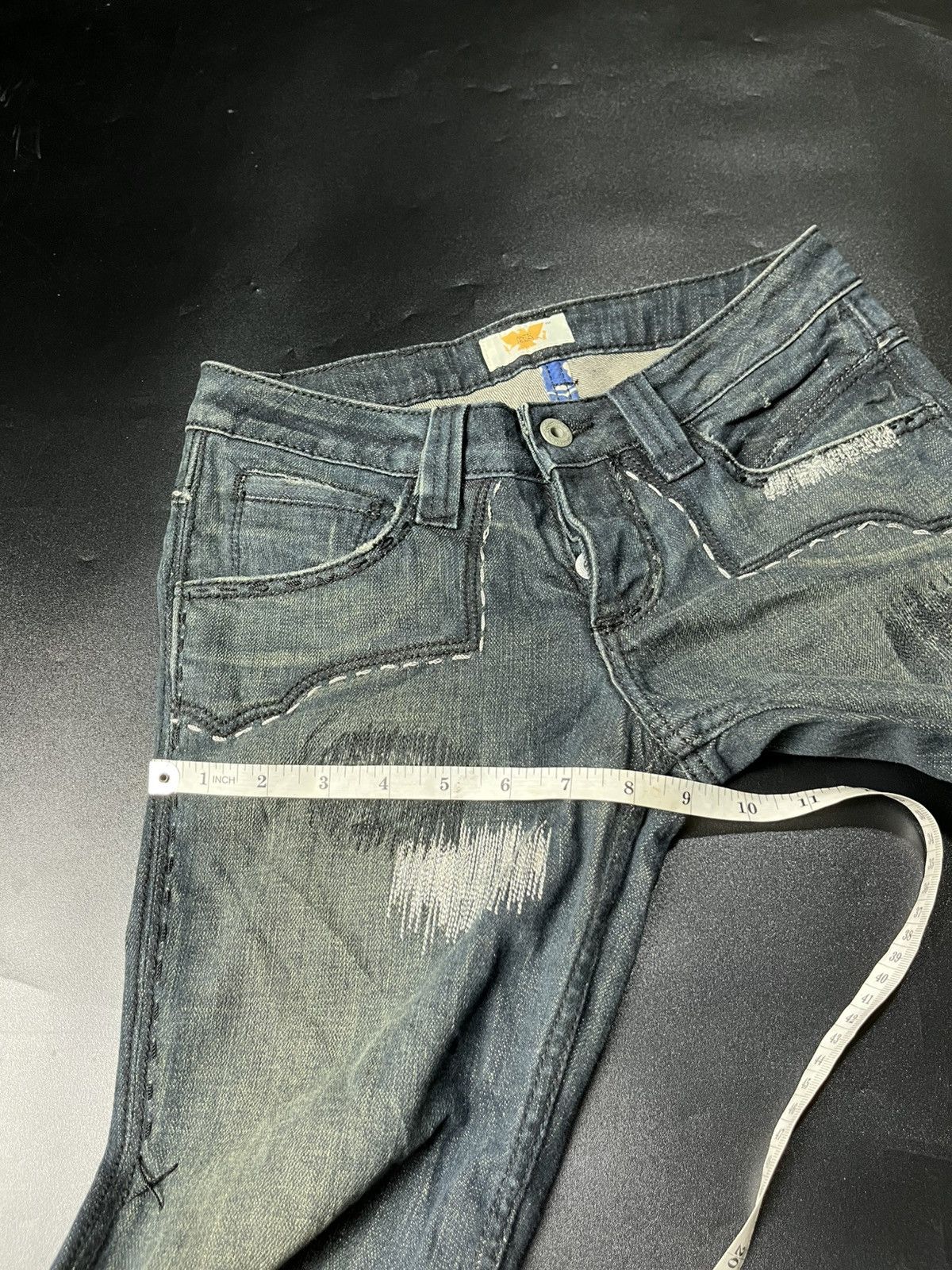 Hysteric Glamour × If Six Was Nine × Japanese Brand Japanese Super flared jeans antik denim Size US 29 - 13 Thumbnail