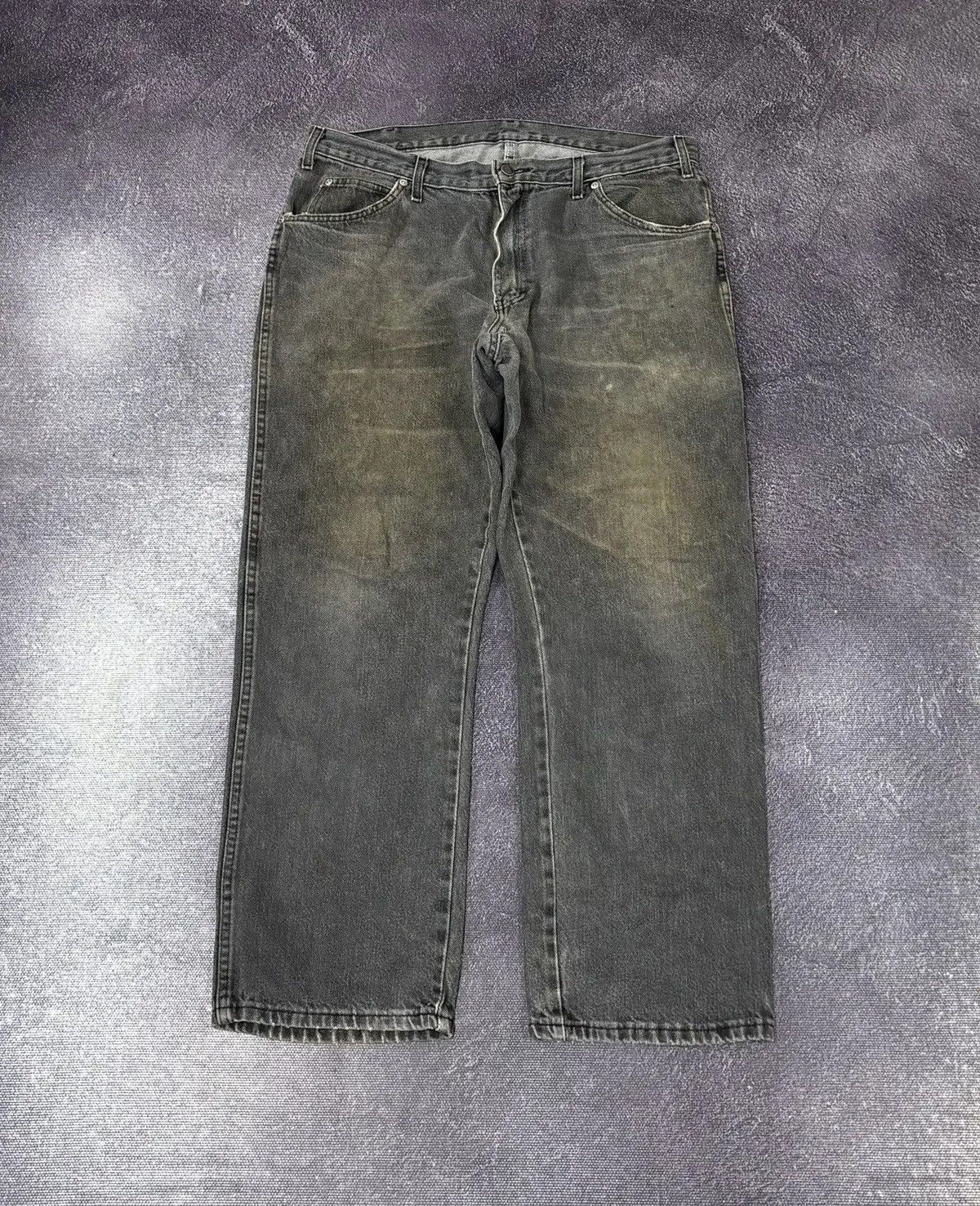 Dickies × Vintage Vintage Dickies USA Faded Gray Work Hype Baggy Pants Jeans Size US 36 / EU 52 - 2 Thumbnail