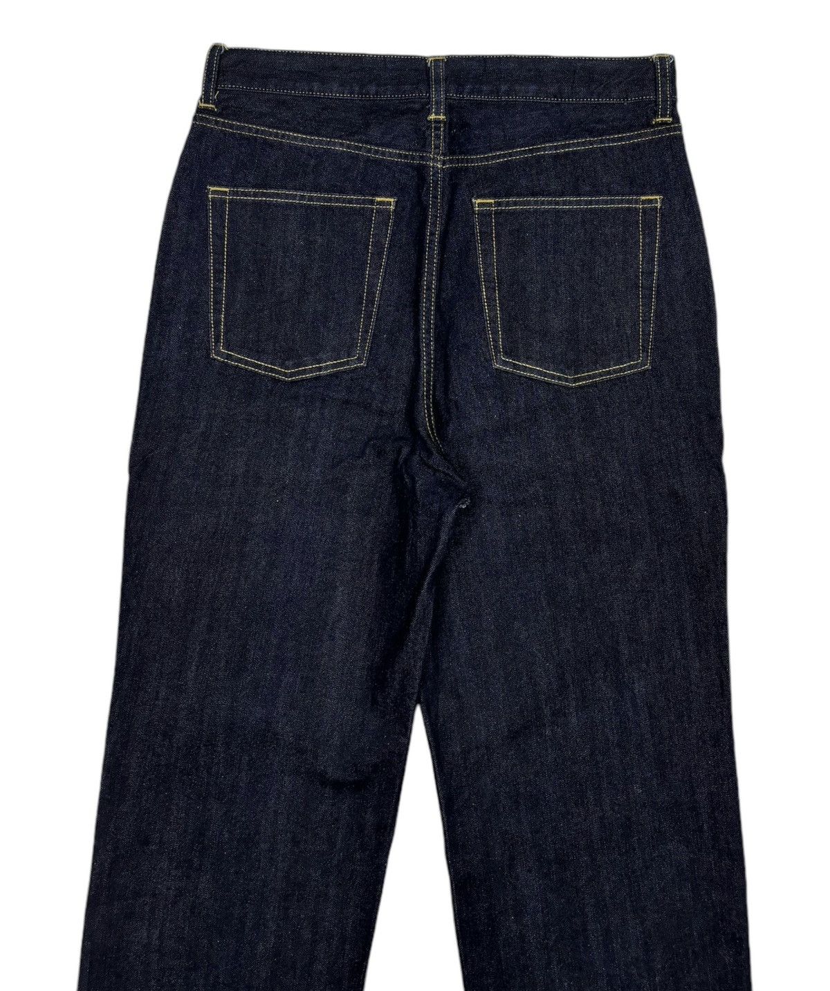 GU 🔥GU JAPANESE BLUE DENIM BAGGY WIDE JEANS Size US 30 / EU 46 - 4 Thumbnail