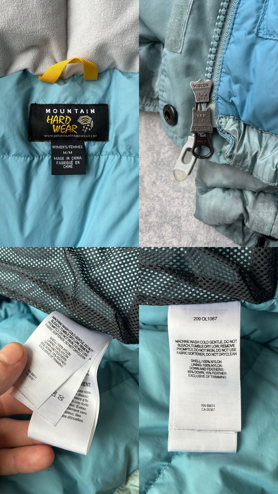 Mountain Hardwear Mountain Hard Wear Hooded Down Puffer Jacket Size M / US 6-8 / IT 42-44 - 15 Thumbnail
