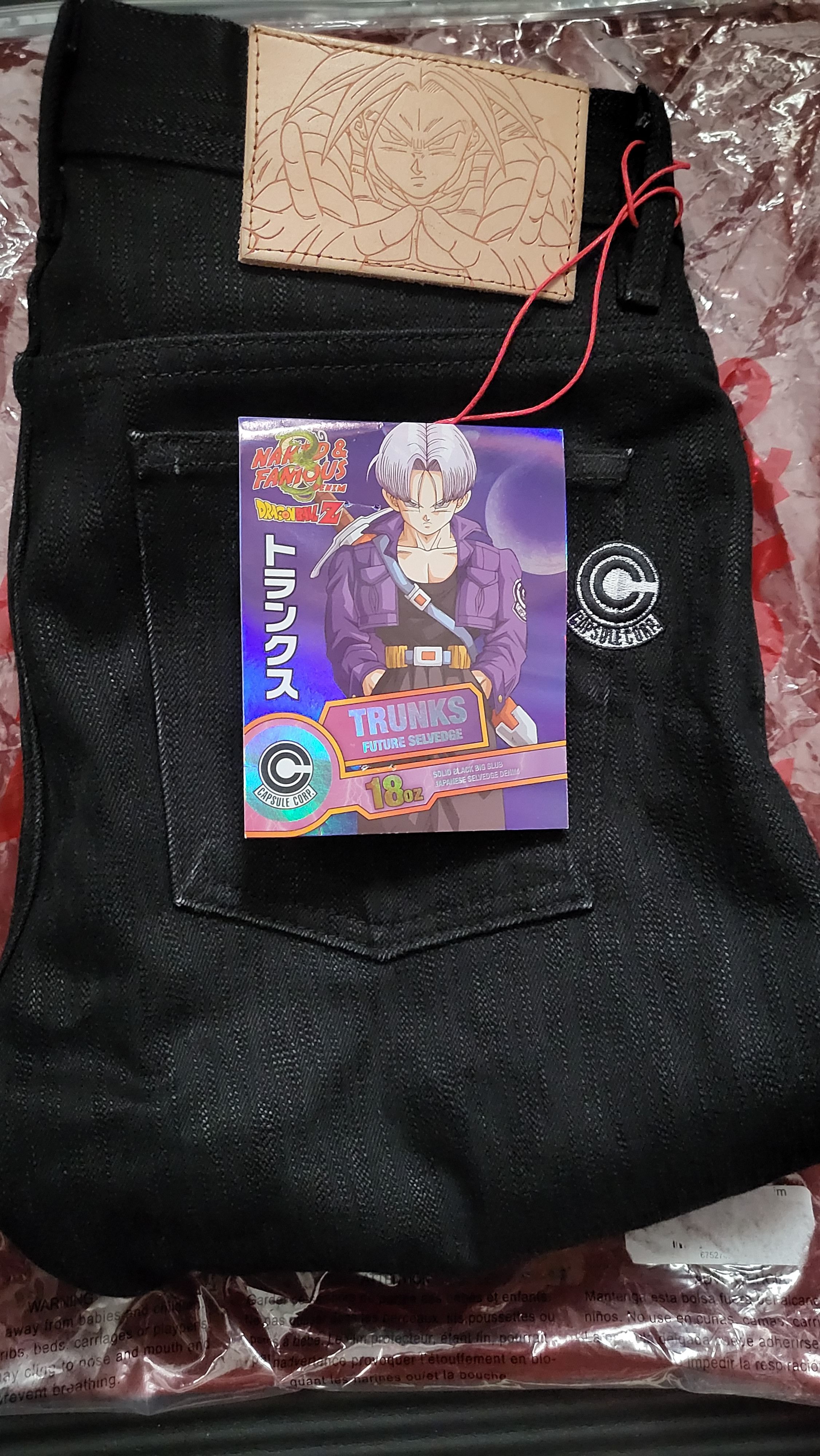 Naked & Famous Naked & Famous Weird Guy "Trunks Future Selvedge" 31