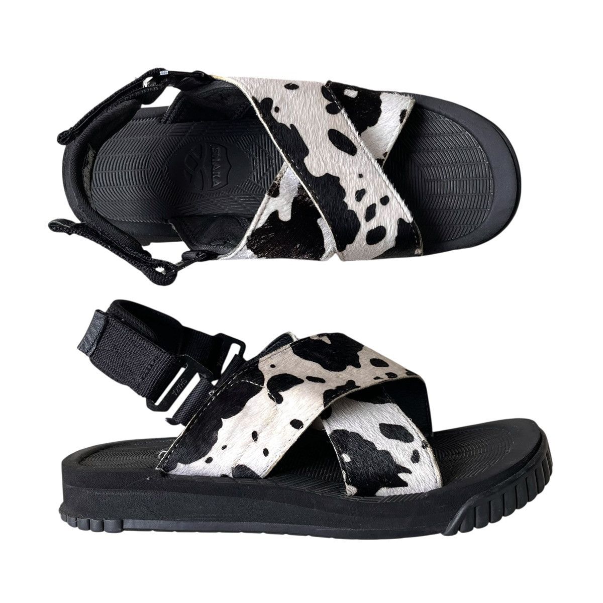 Japanese Brand Shaka Footwear Japan WMN Fiesta 2023 Leather Sandal Size US 7 / IT 37 - 2 Thumbnail