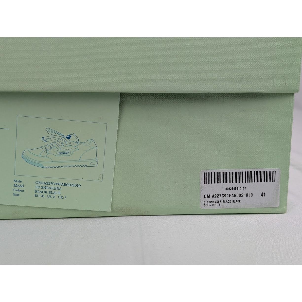 Off-White o1rshd1 Low-Top Sneakers in Black Size US 8 / EU 41 - 11 Thumbnail