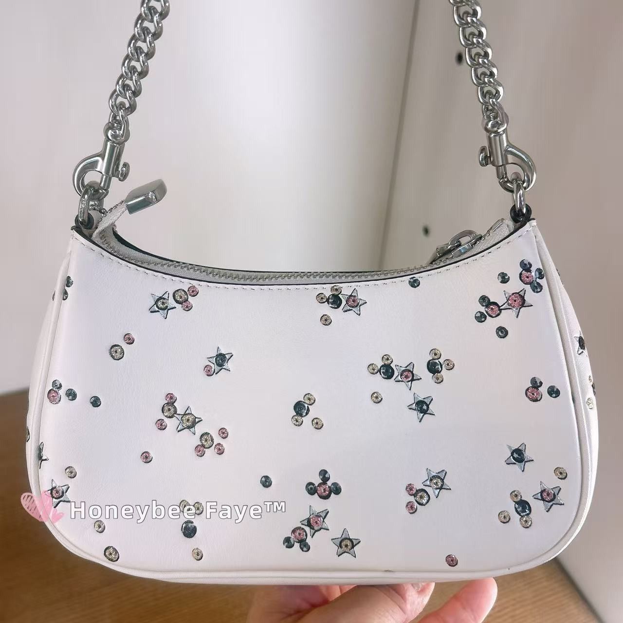 Coach Teri Mini Crossbody Bag With Star Print CCE46 Size ONE SIZE - 4 Thumbnail