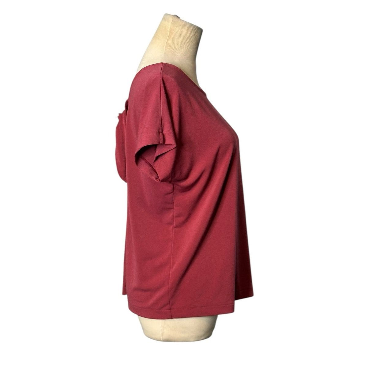 Banana Republic Banana Republic dusty rose short sleeves blouse size XS Size XS / US 0-2 / IT 36-38 - 6 Thumbnail