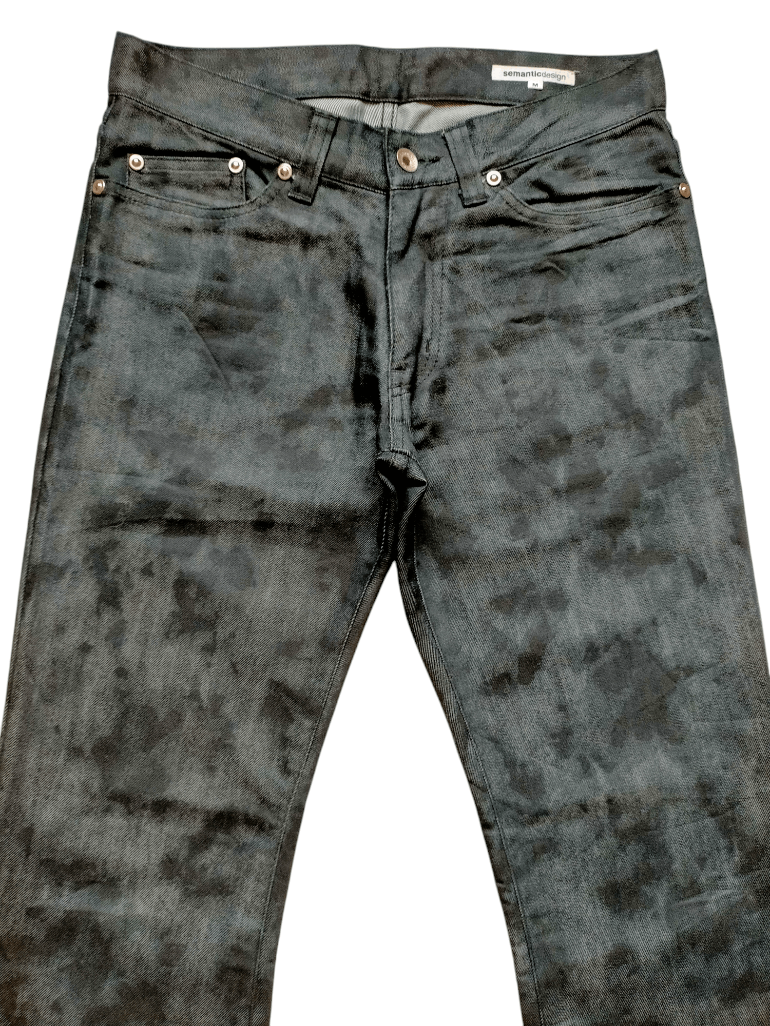 semanticdesign Flare Jeans Semantic Design Japan Art style Boot cut Denim Size US 30 / EU 46 - 3 Thumbnail