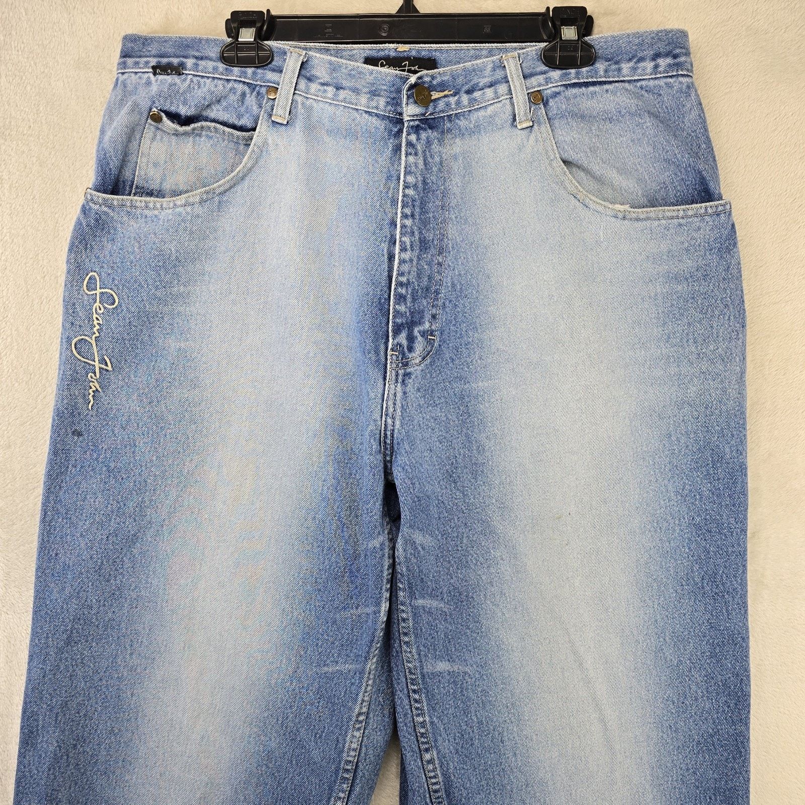 Sean John Vintage Sean John Jeans Mens 36x31 Y2K Baggy Wide Skater Size US 36 / EU 52 - 2 Thumbnail