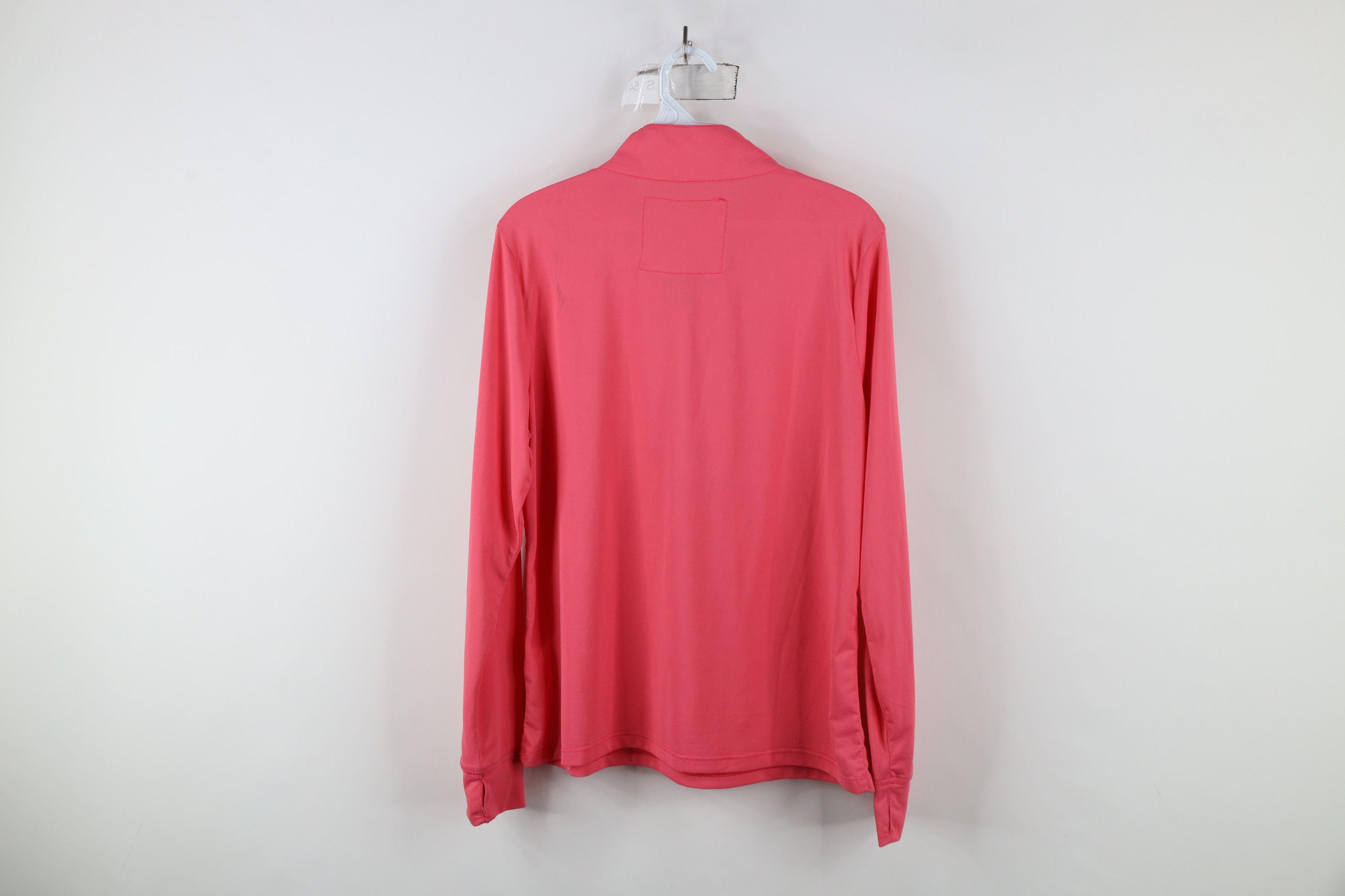 Vintage HiHo Beachwear Stretch Half Zip Pullover Top Jacket Pink Size L / US 10 / IT 46 - 12 Thumbnail