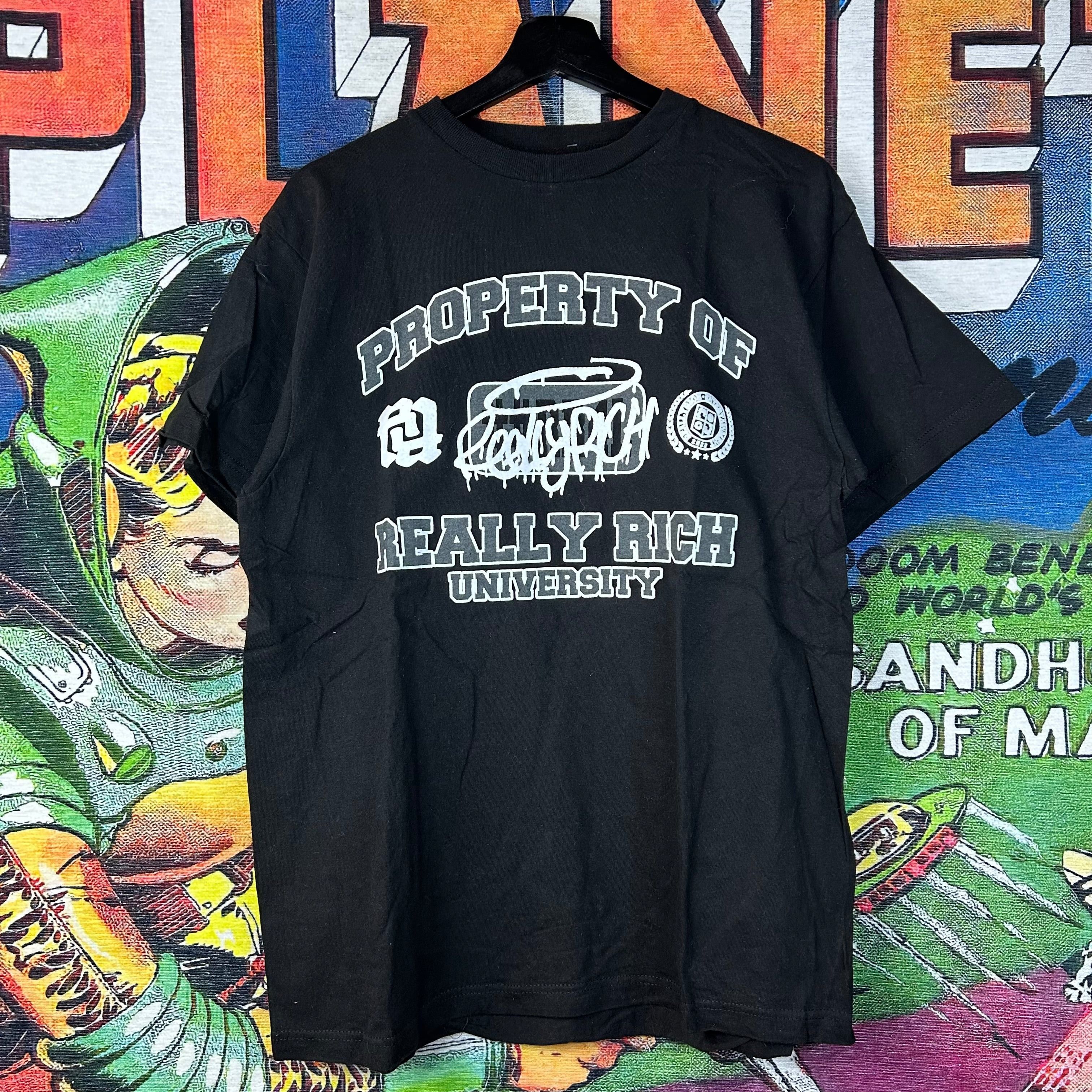 Rap Tees ReallyRich ‘Property of ReallyRich University’ Tee Size Larg Size US L / EU 52-54 / 3 - 1 Thumbnail