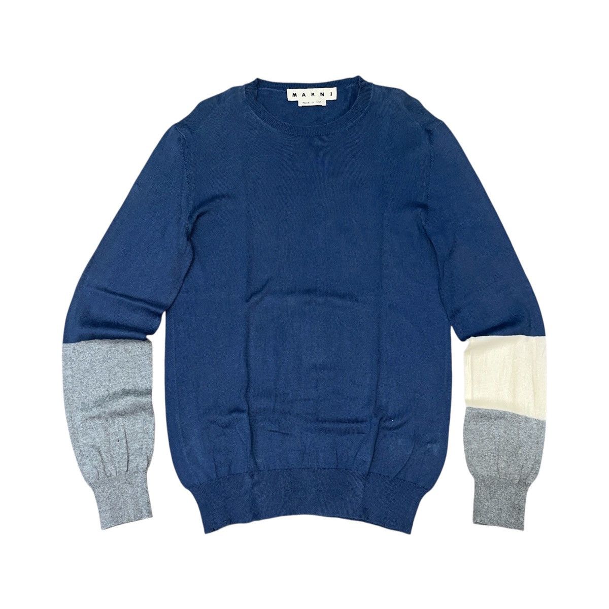 Marni Knit Sweatet Three Tone Designer Italy luxury Size US S / EU 44-46 / 1 - 1 Thumbnail