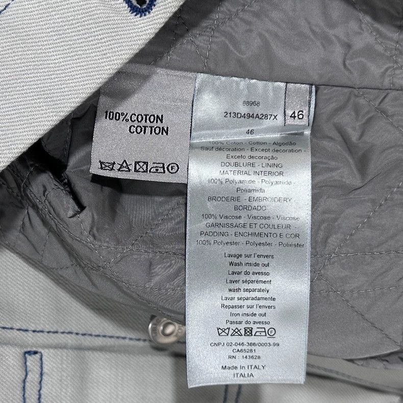 Dior Dior Tiger embroidered logo denim jacket 2504-Nextarrow Size US S / EU 44-46 / 1 - 6 Thumbnail