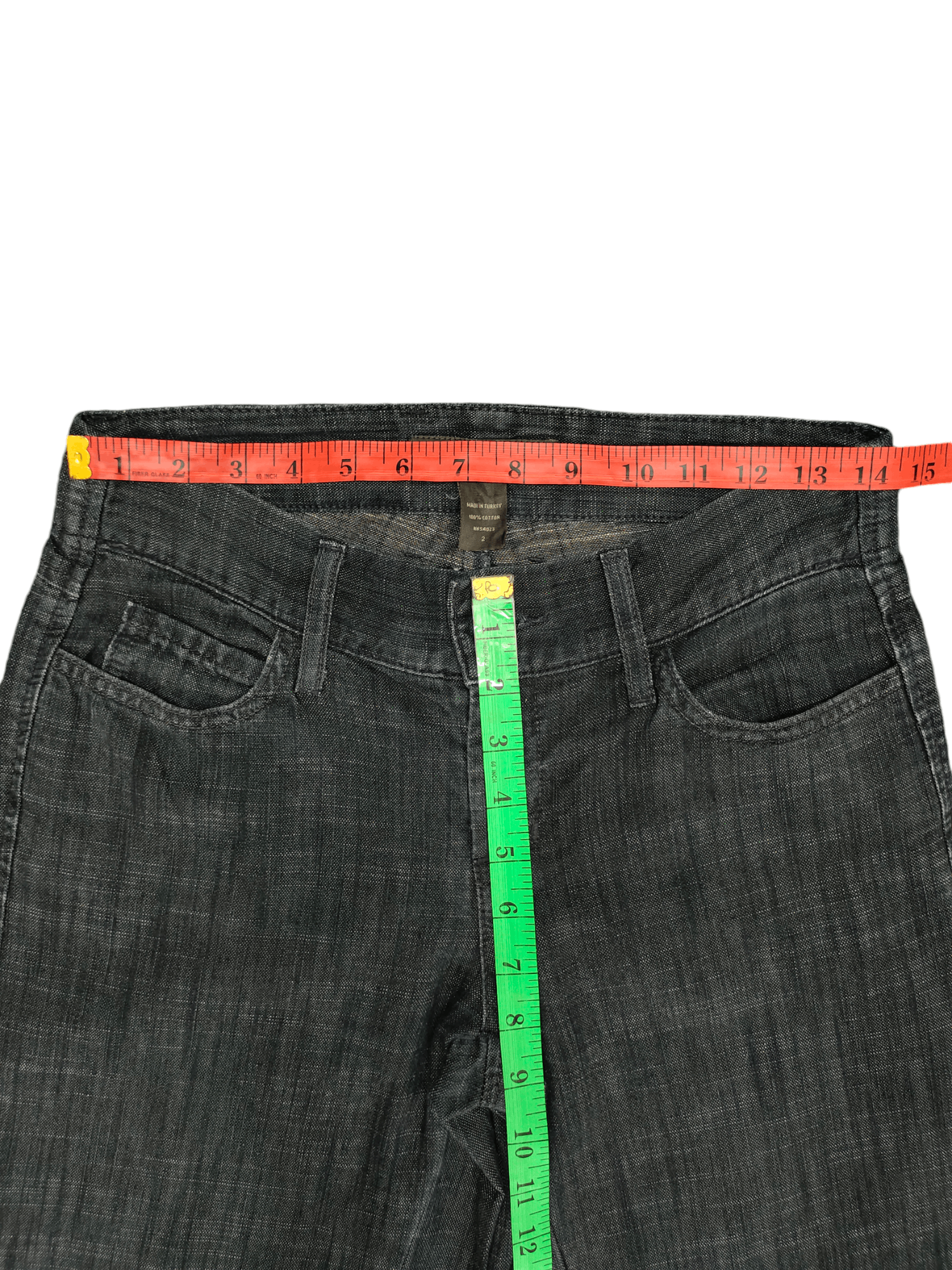 Comme des Garcons × Undercover Loose Jeans Banana Republic Distress Denim Wide Leg Low Rise Size US 29 - 8 Thumbnail