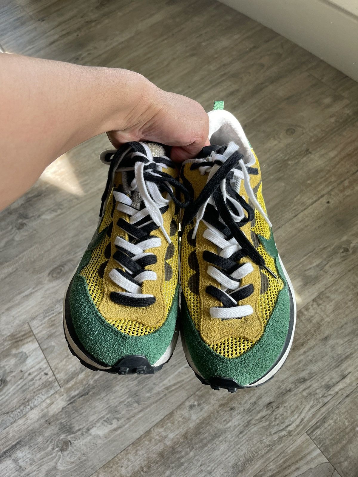 nike sacai tour yellow