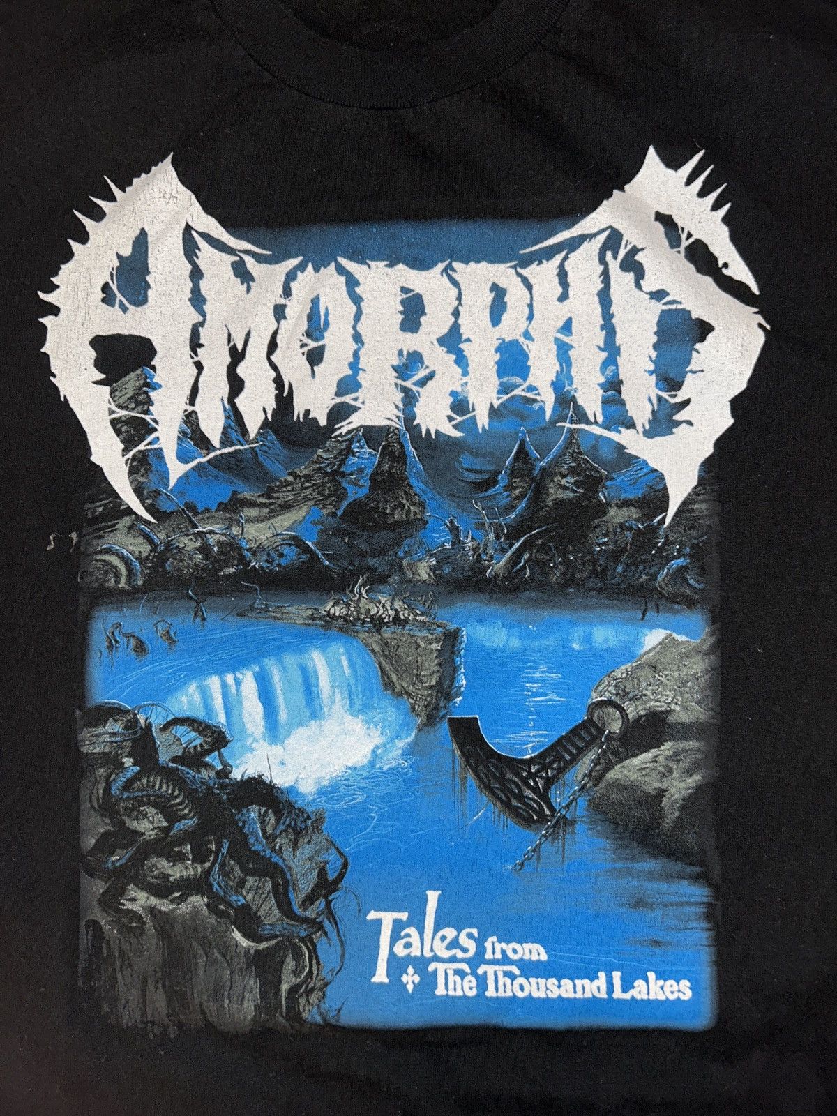Band Tees Vintage Amorphis metal shirt Size US XL / EU 56 / 4 - 1 Thumbnail