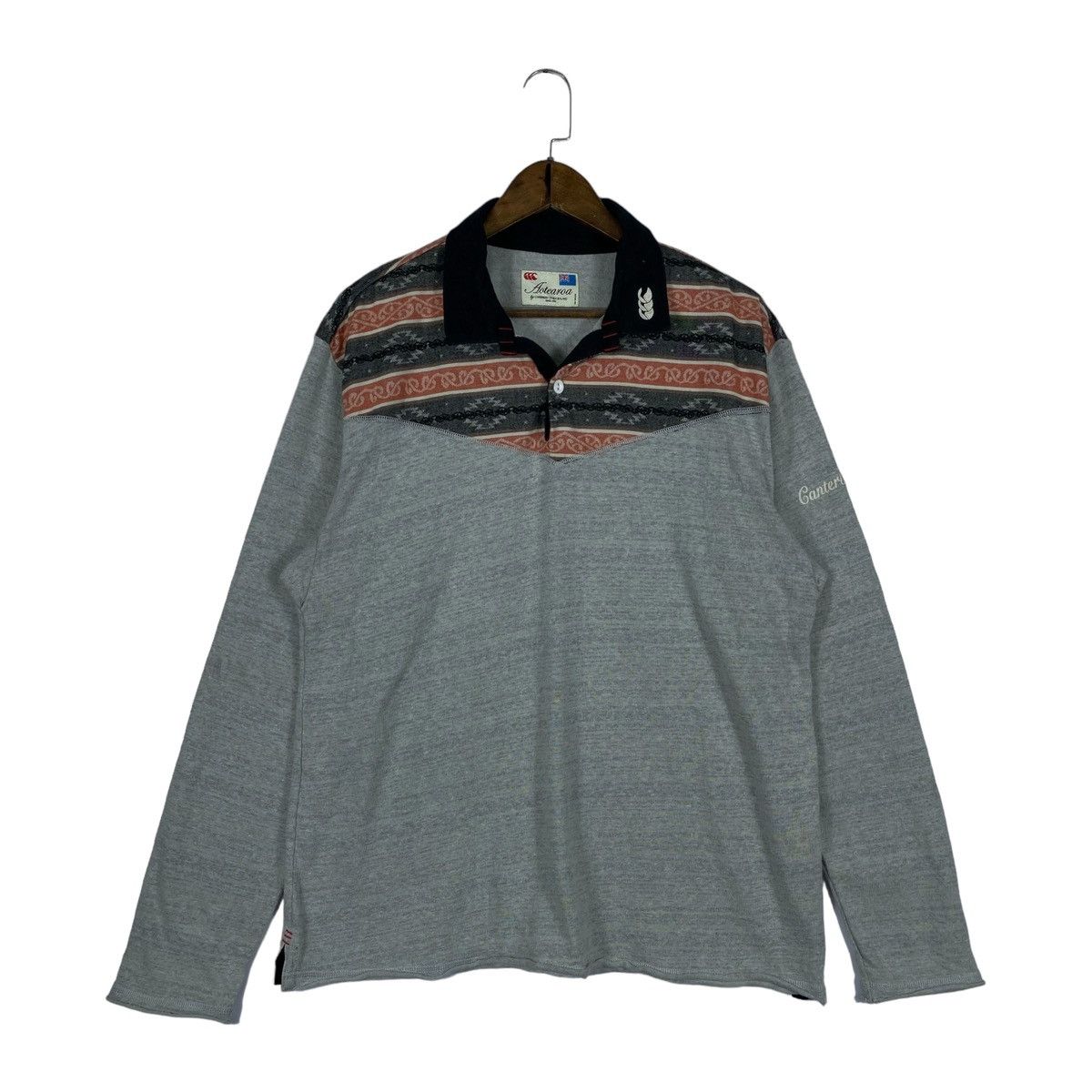 Vintage Aotearoa Canterbury New Zealand Rugby Shirt
