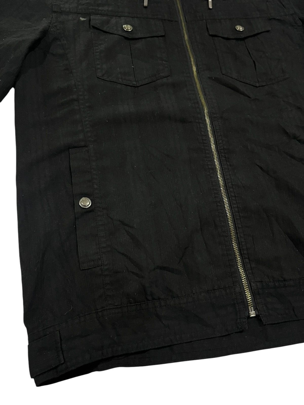 If Six Was Nine × Japanese Brand × Le Grande Bleu (L.G.B.) 🇯🇵 NOTA BENE GOTHIC PUNK STYLE ZIPPER JACKET Size US L / EU 52-54 / 3 - 4 Thumbnail