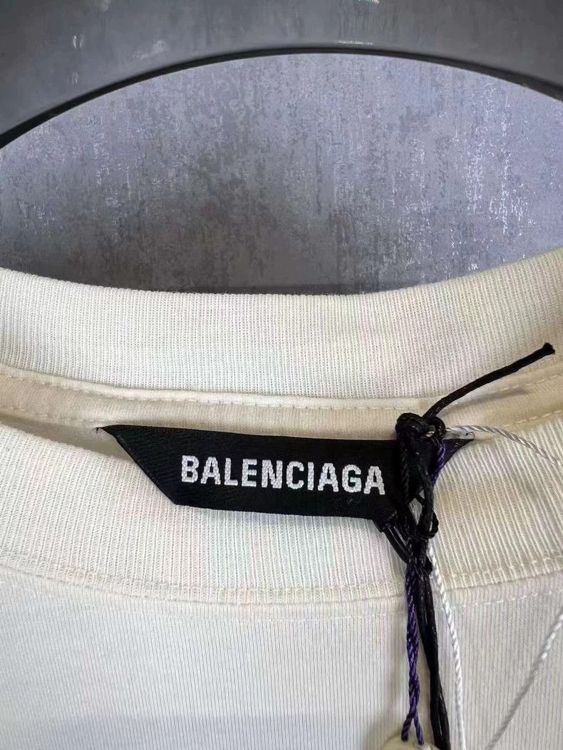Balenciaga Balenciaga Logo Full LOGO Short Sleeve Size US S / EU 44-46 / 1 - 3 Thumbnail
