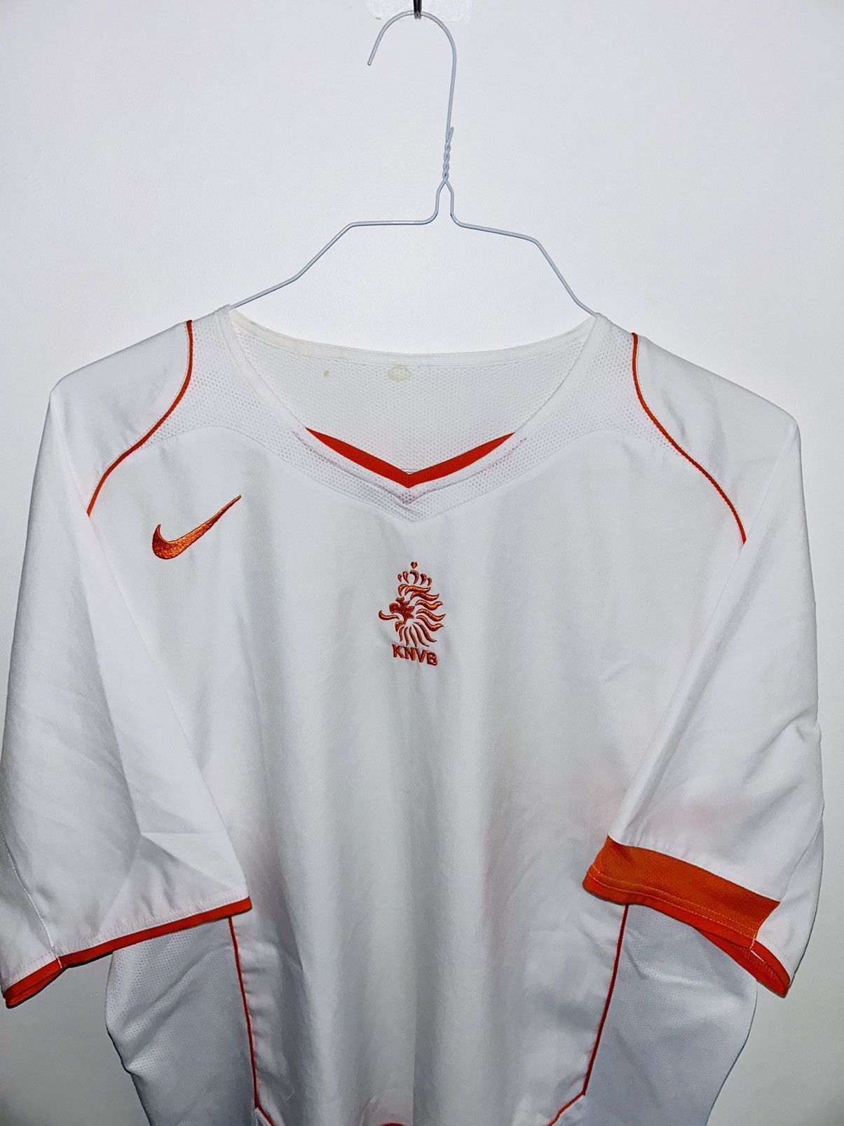 Vintage Netherlands 2006 away jersey Size US XL / EU 56 / 4 - 2 Thumbnail