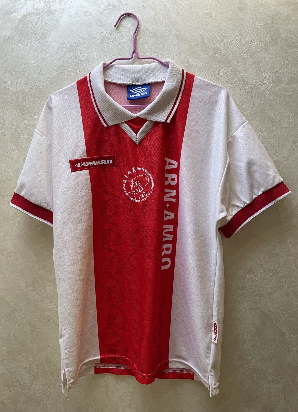 Umbro × Vintage Vintage Ajax umbro 1998/1999 Home Soccer Jersey Size US S / EU 44-46 / 1 - 1 Thumbnail