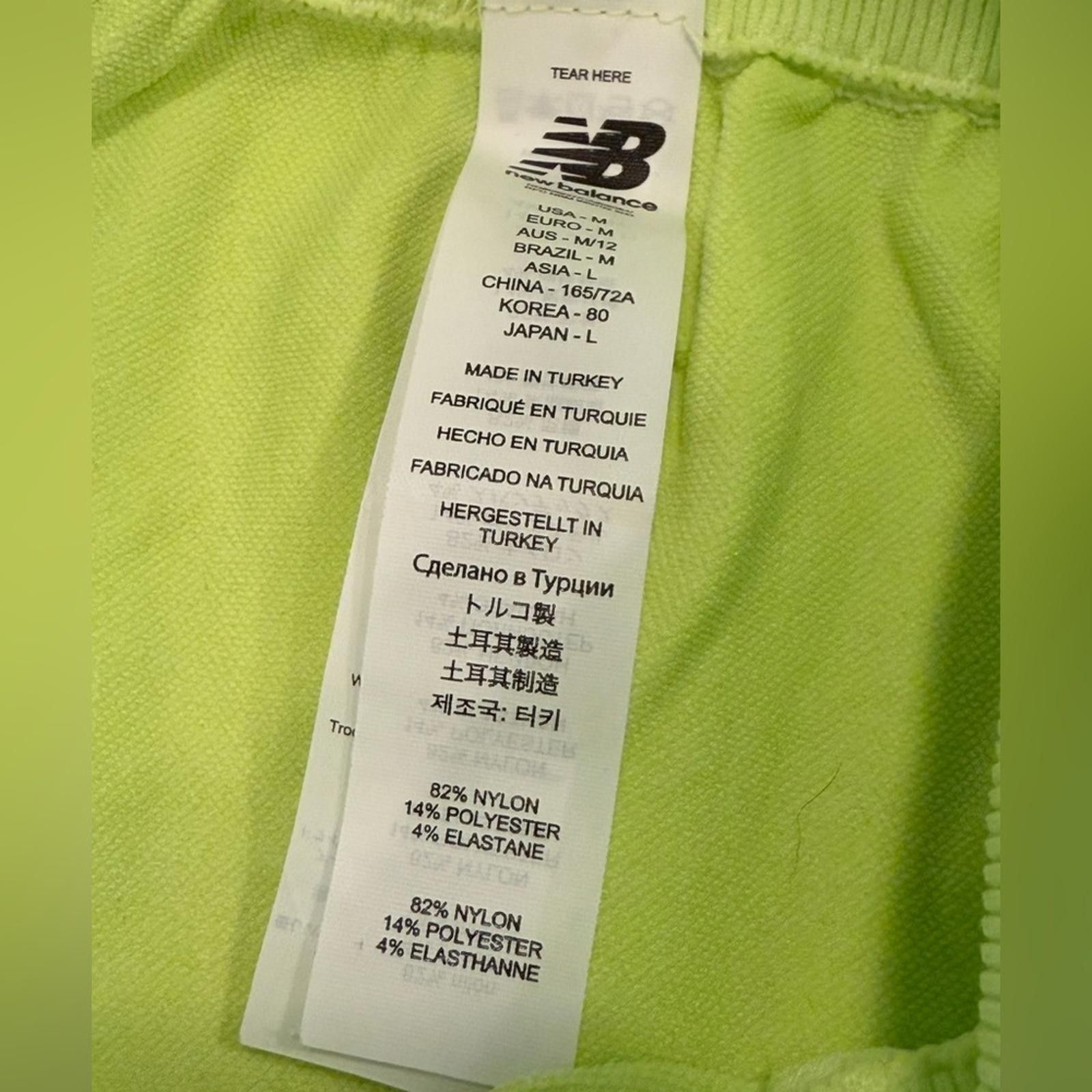 New Balance New Balance cropped bold green leggings FLAW SZ M Size 32" / US 10 / IT 46 - 3 Thumbnail