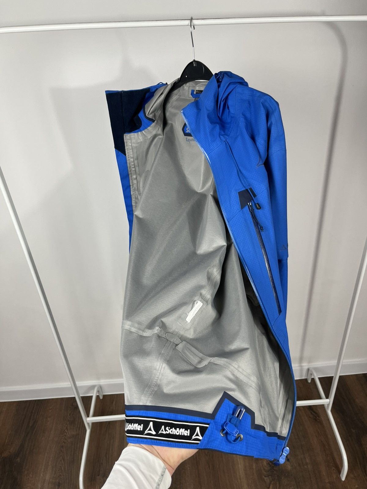 Other Schoffel Gore Tex Hooded Shell Jacket Blue Size M Size US M / EU 48-50 / 2 - 8 Thumbnail