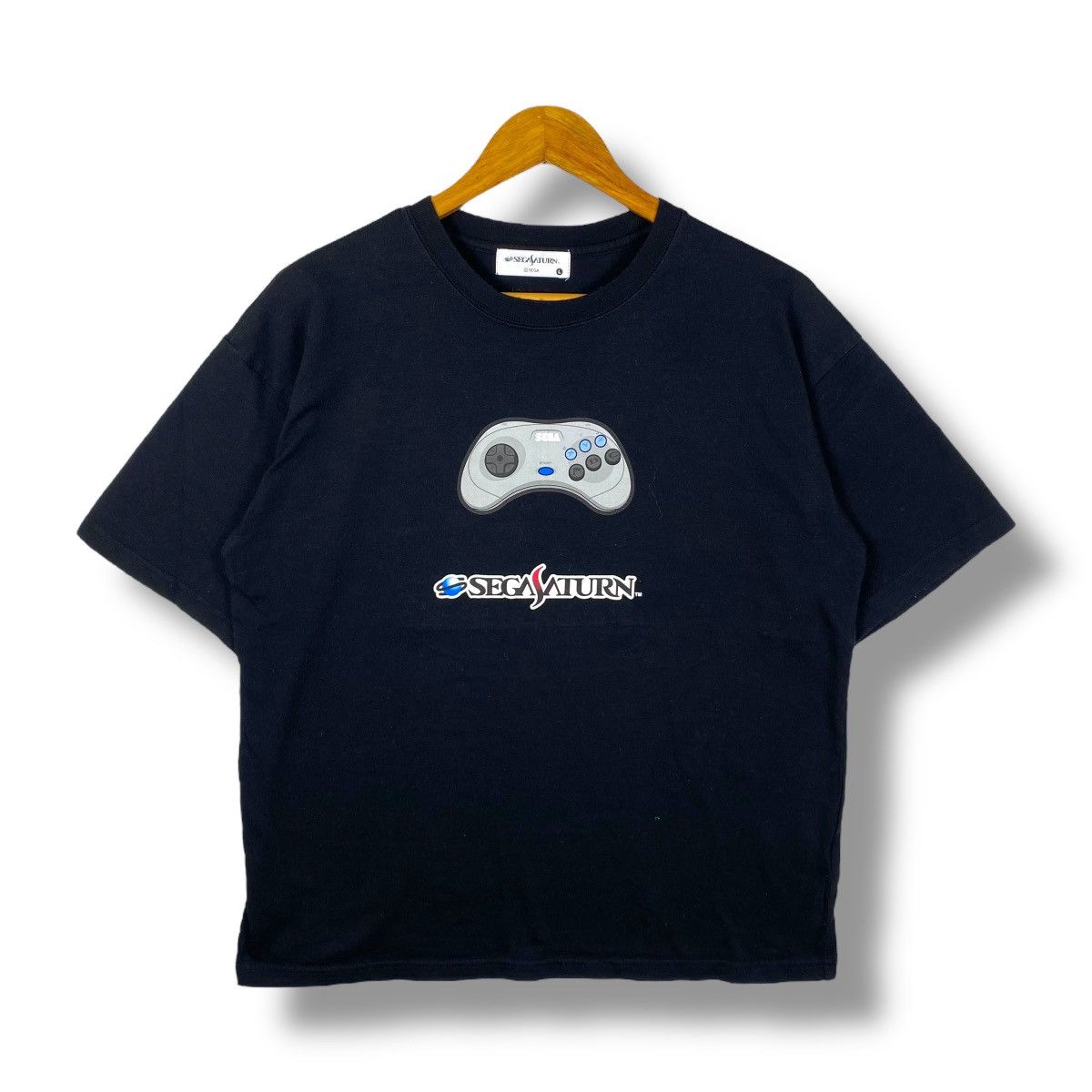 Japanese Brand SEGA SATURN By Sega Game Console Graphic Tee Shirt Large Size US L / EU 52-54 / 3 - 1 Thumbnail