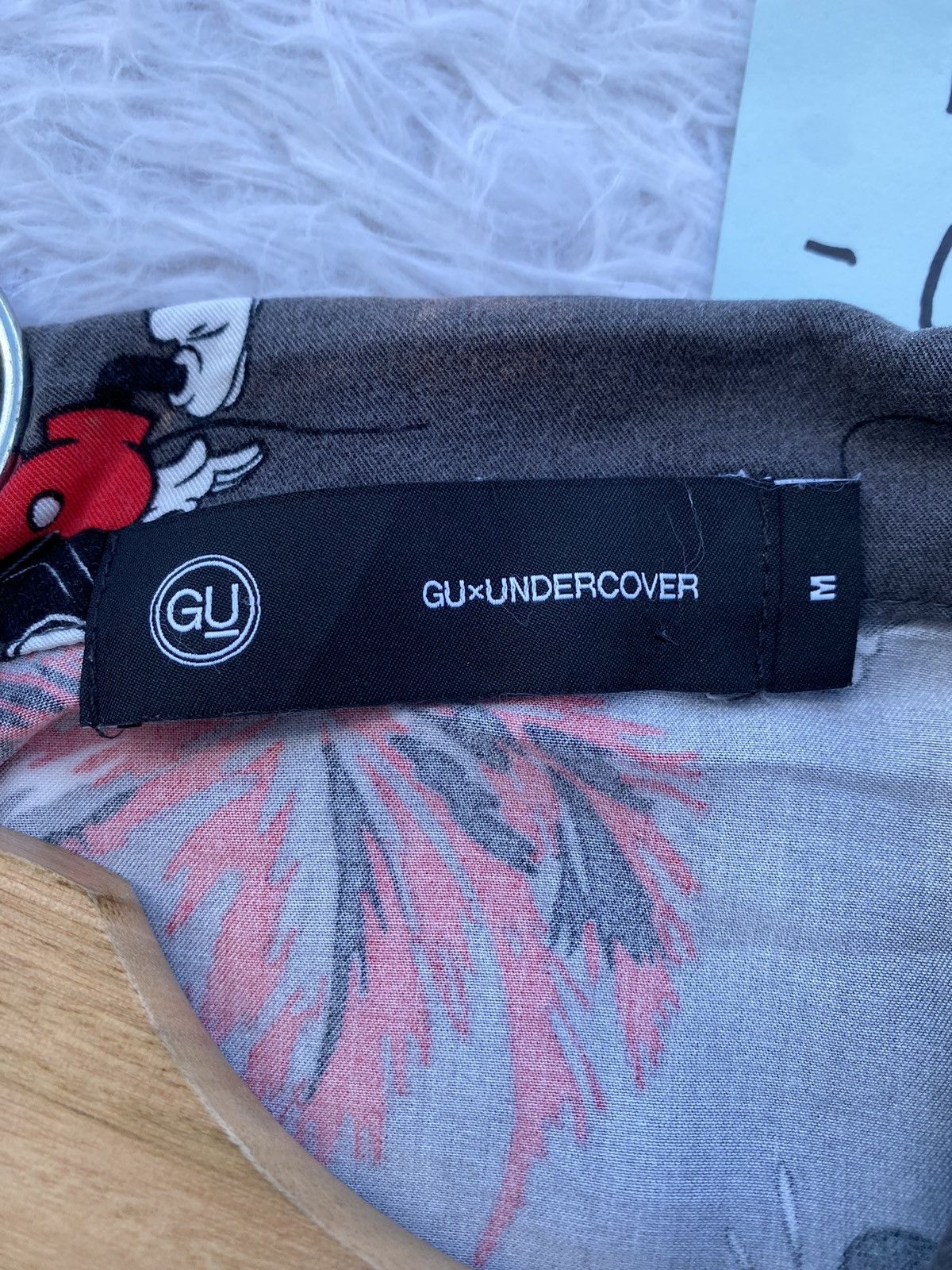 GU × Undercover Rare GU x Undercover Mickey Mouse Buttons Shirt Size US L / EU 52-54 / 3 - 6 Thumbnail
