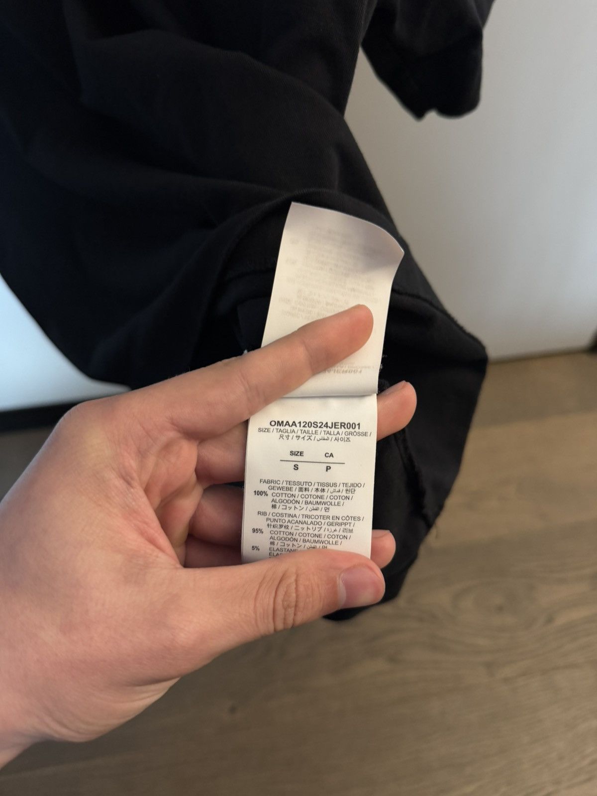 Off-White Off white embroidered print Size US S / EU 44-46 / 1 - 7 Thumbnail